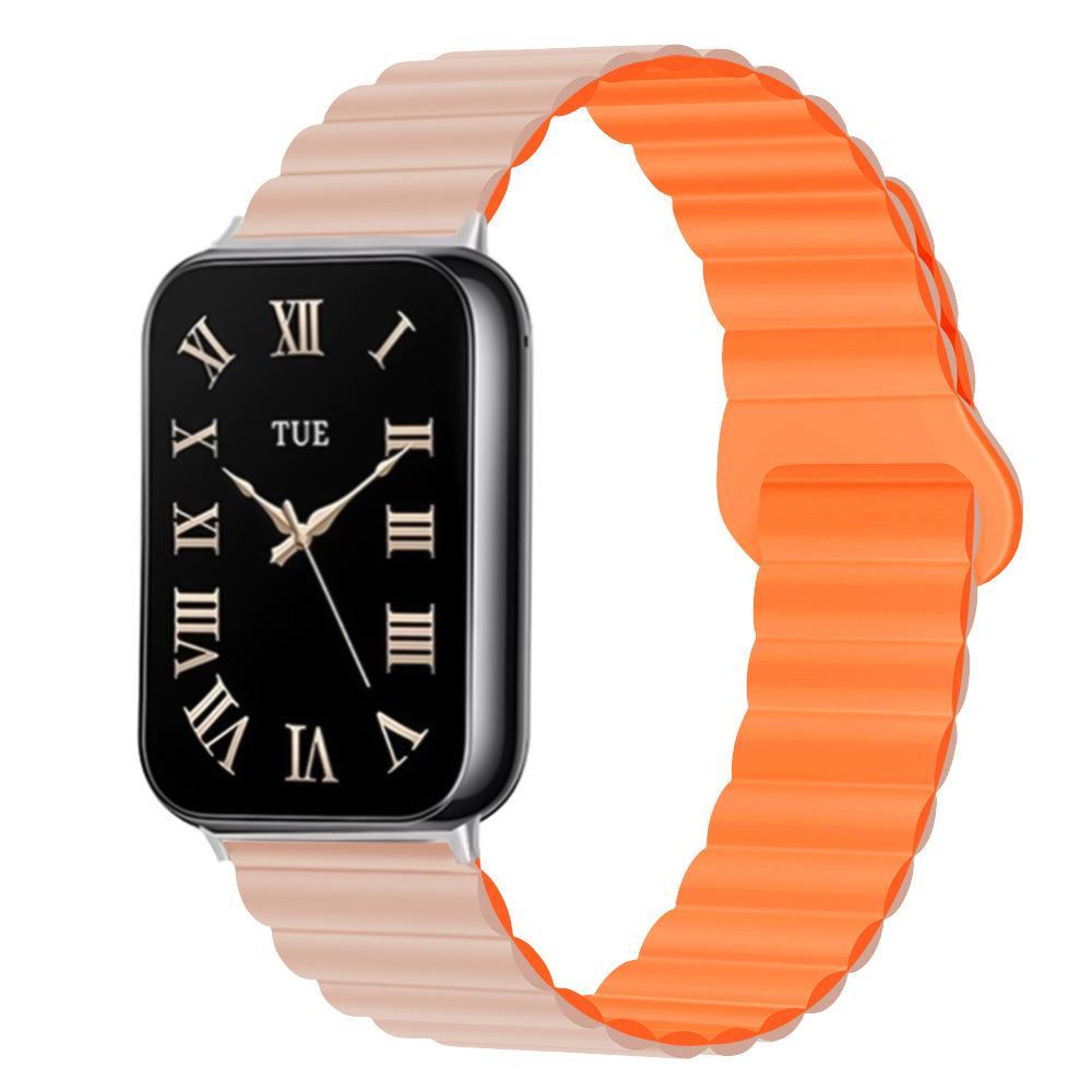 Xiaomi Band 10 Pro Redmi Watch 6 5 Magnetic Silicone Watch Band with Reverse Buckle Two Color Strap – view 14
