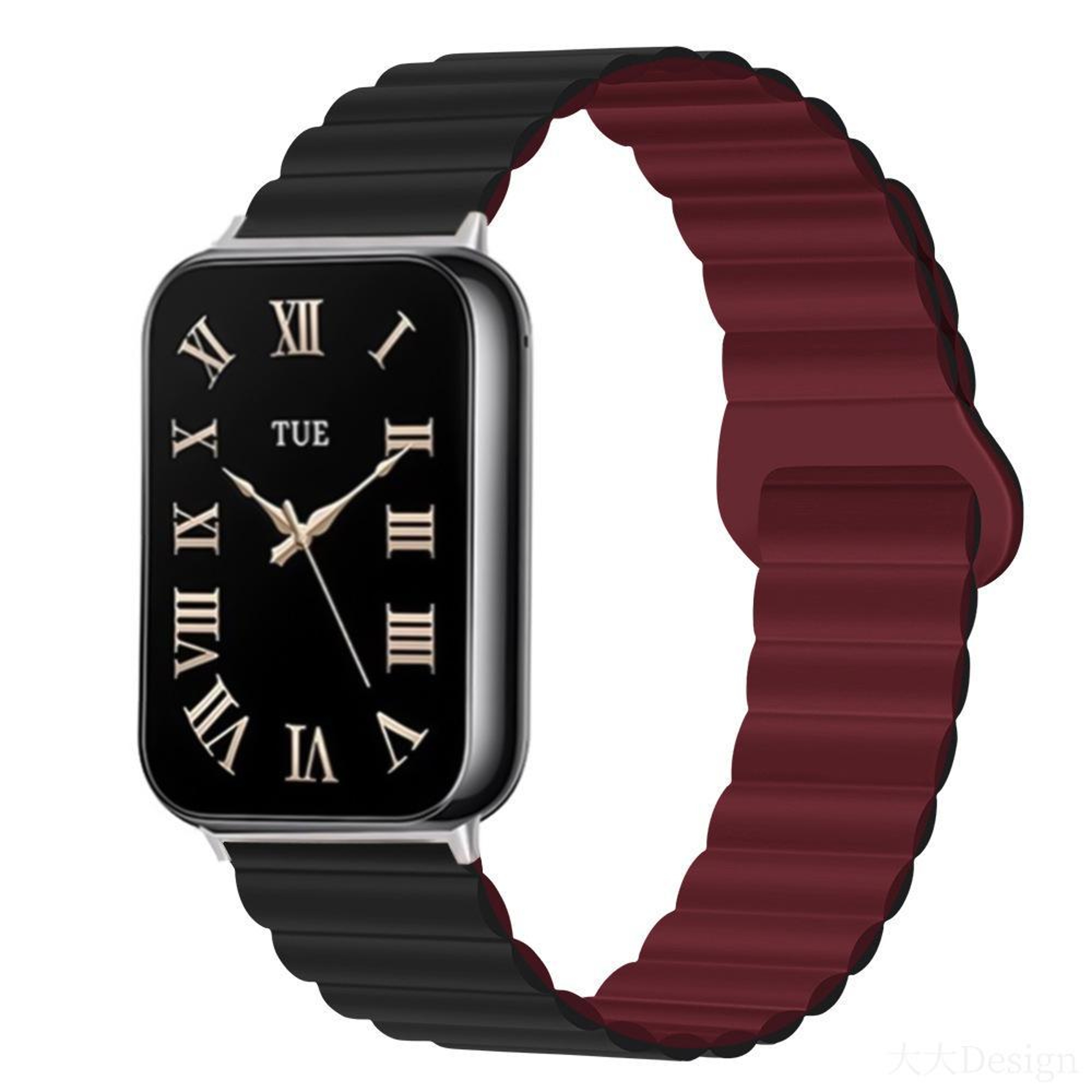 Xiaomi Band 10 Pro Redmi Watch 6 5 Magnetic Silicone Watch Band with Reverse Buckle Two Color Strap – view 21