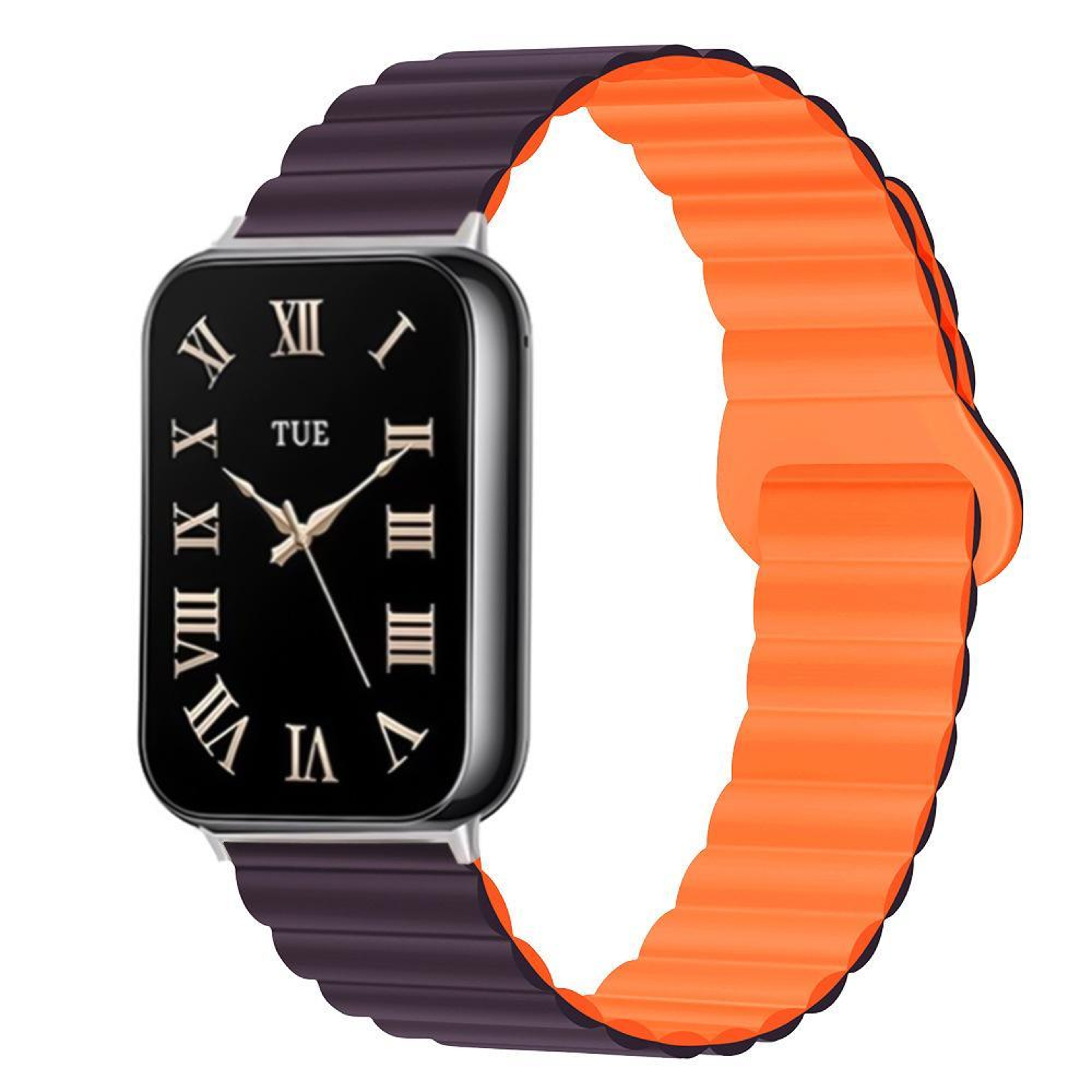 Xiaomi Band 10 Pro Redmi Watch 6 5 Magnetic Silicone Watch Band with Reverse Buckle Two Color Strap – view 22
