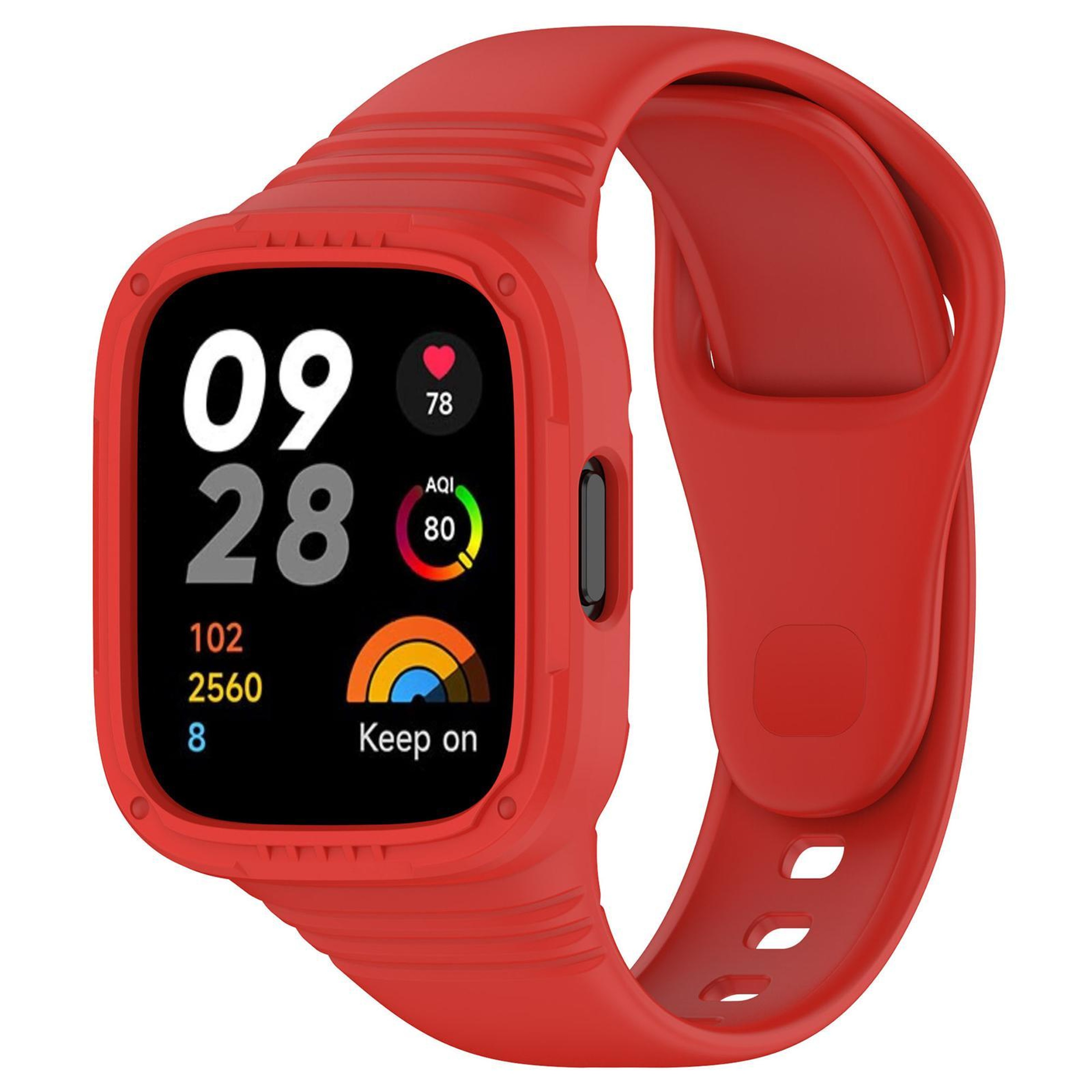 For Xiaomi Redmi Watch 3 Silicone Watch Strap Adjustable Replacement Watch Band 2