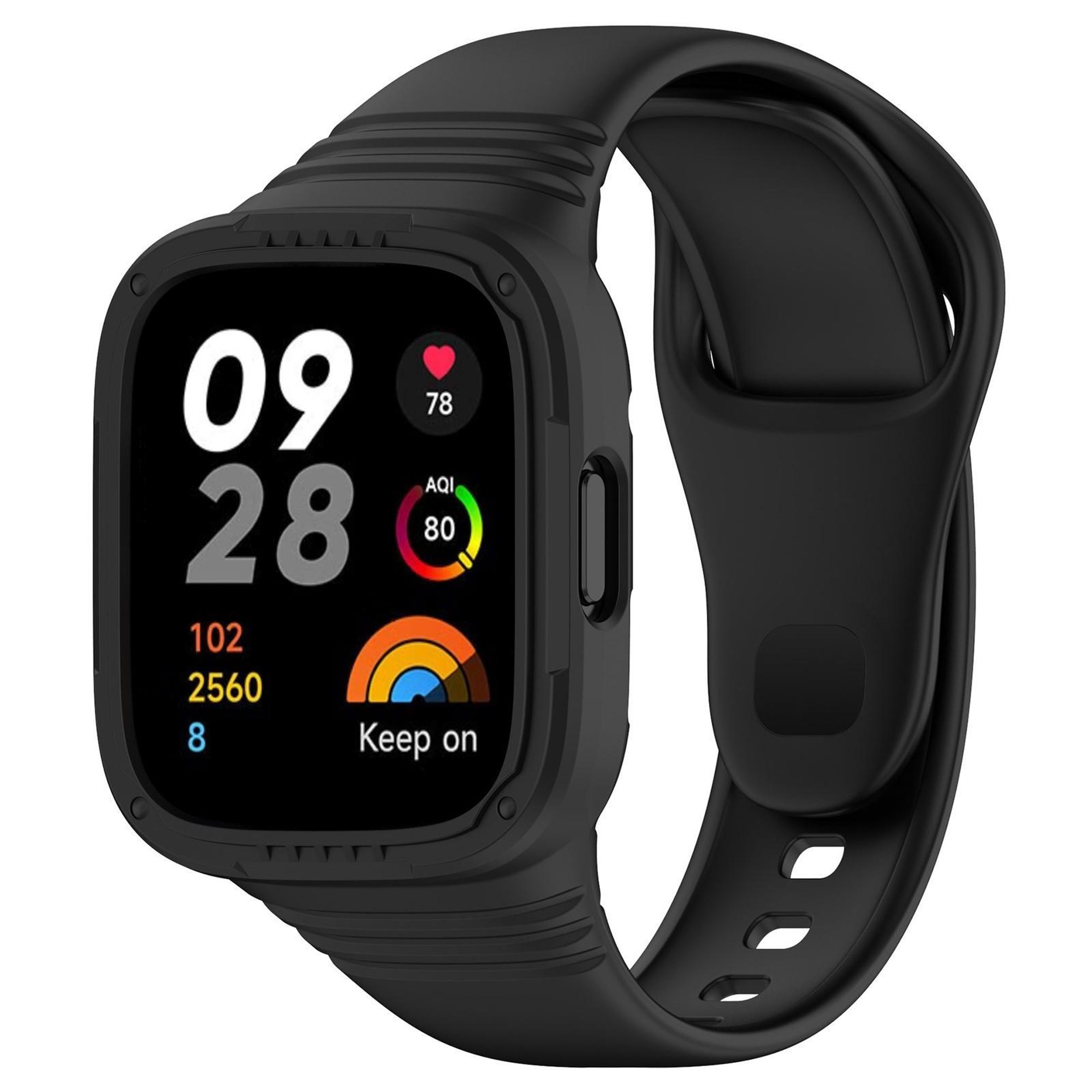 For Xiaomi Redmi Watch 3 Silicone Watch Strap Adjustable Replacement Watch Band 16