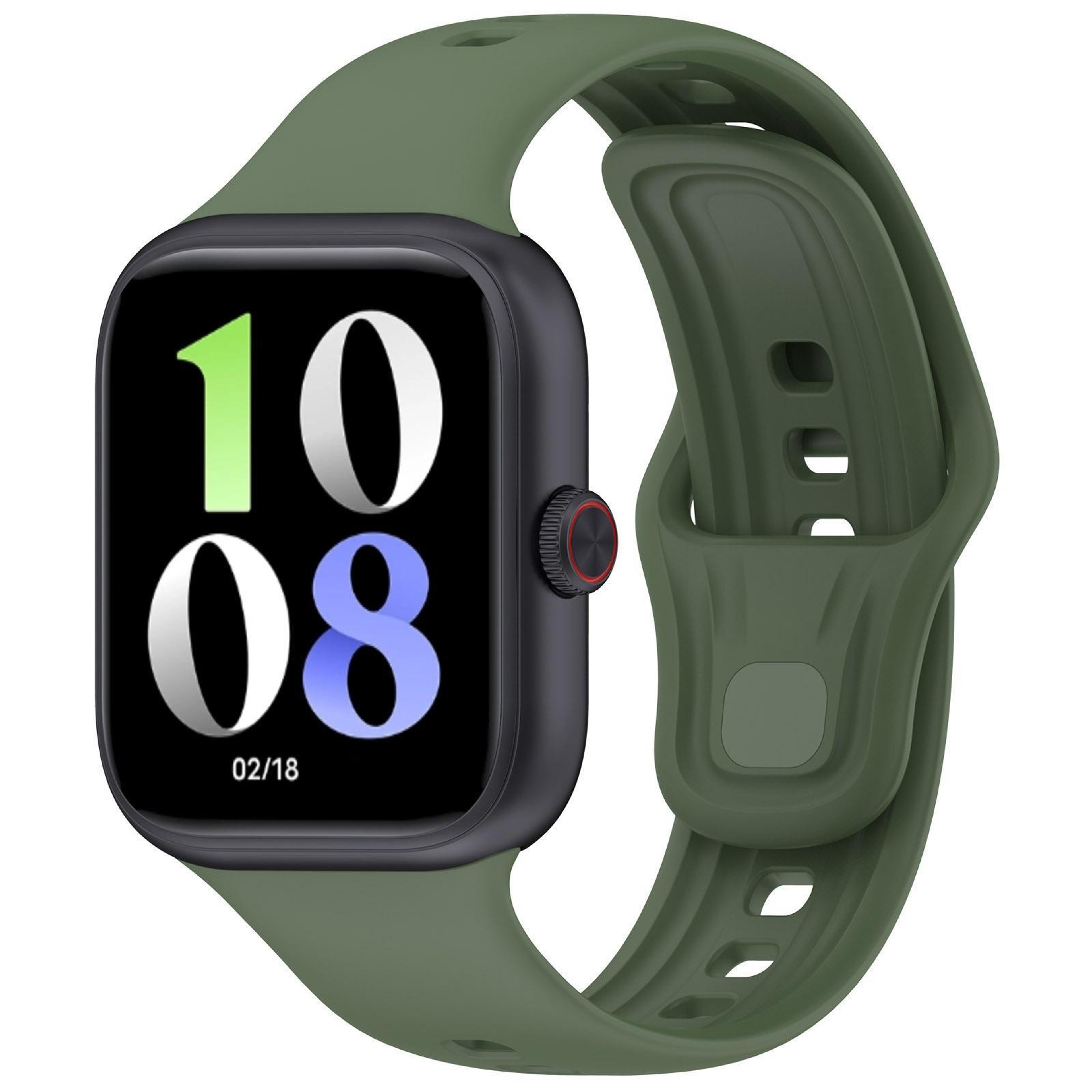 Vivo Watch GT Silicone Watch Band Soft Adjustable Replacement Watch Strap 4