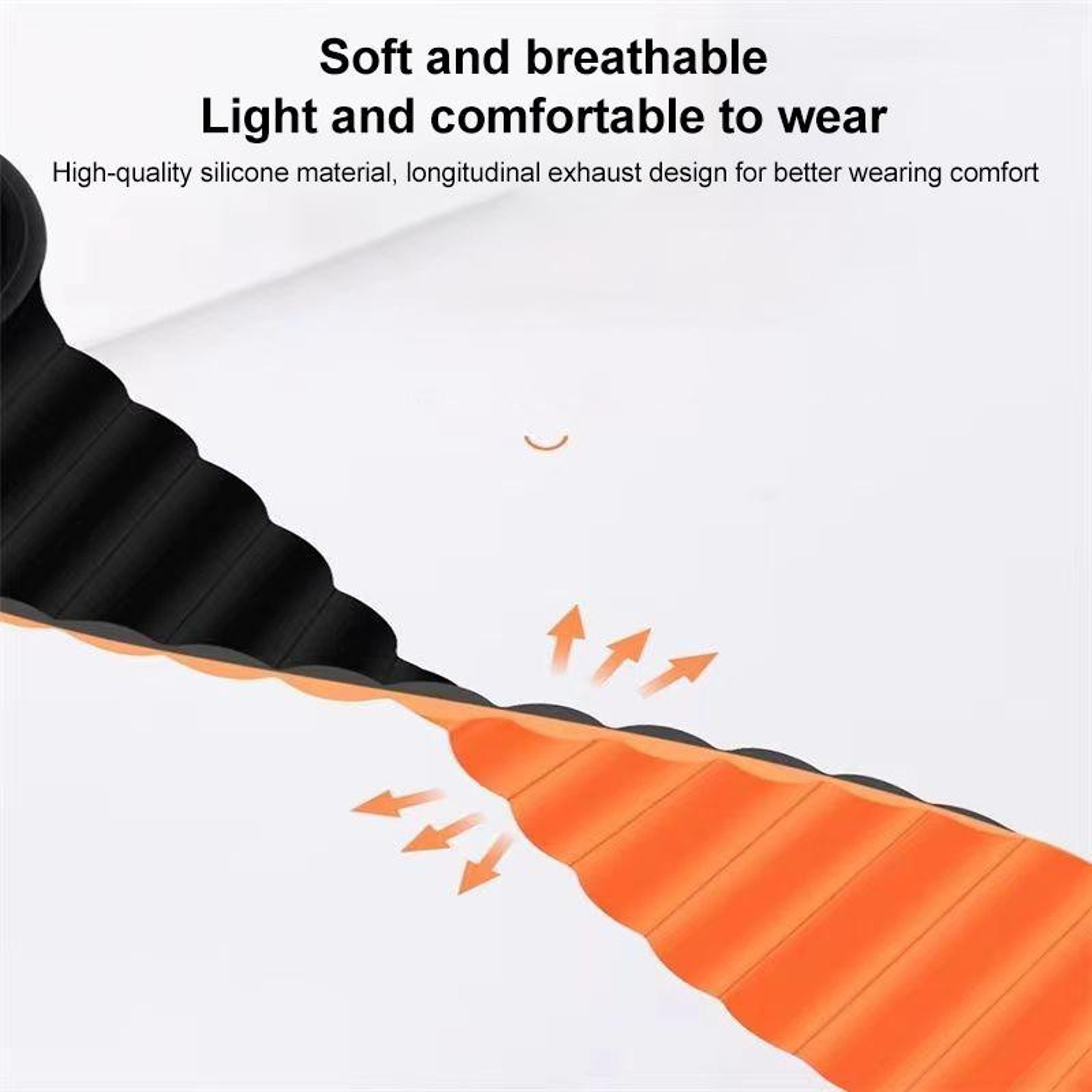 Huawei Watch Fit 4 Pro Magnetic Silicone Watch Band Glossy Adjustable Strap For Fit 4 Fit 3 5