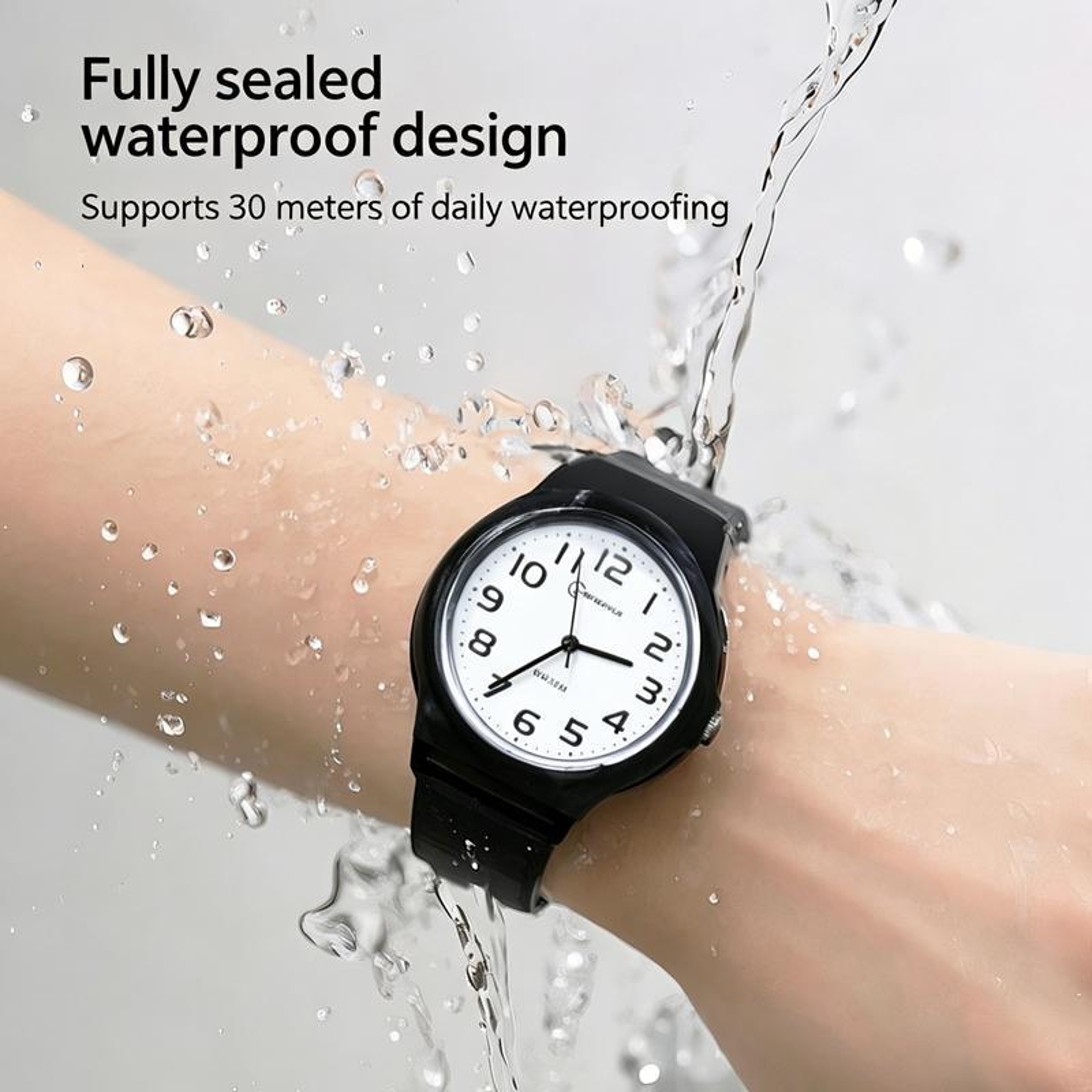 MINGRUI Student Analog Watch Waterproof Quartz Watch For Boys Girls With Silent Movement 4