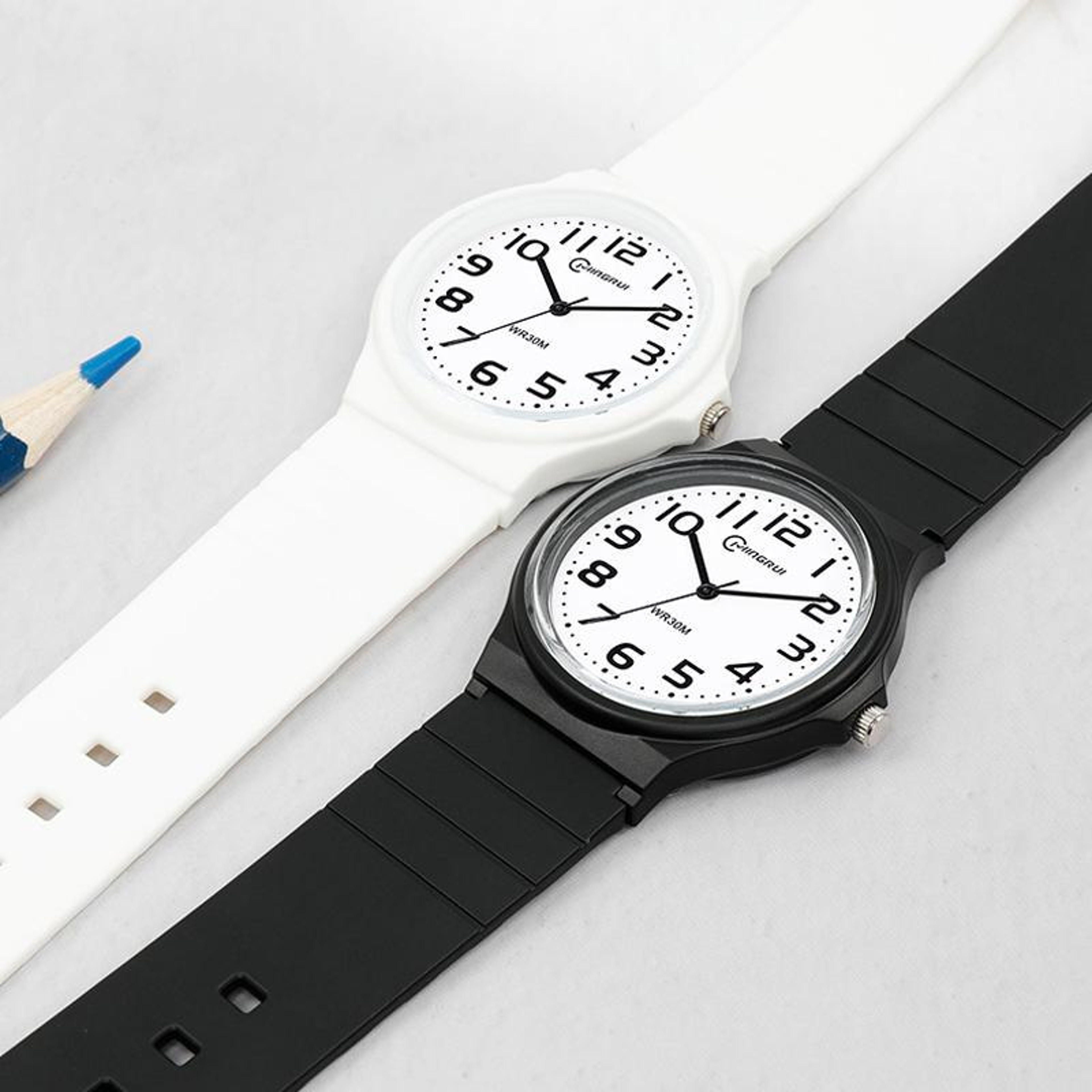 MINGRUI Student Analog Watch Waterproof Quartz Watch For Boys Girls With Silent Movement 9