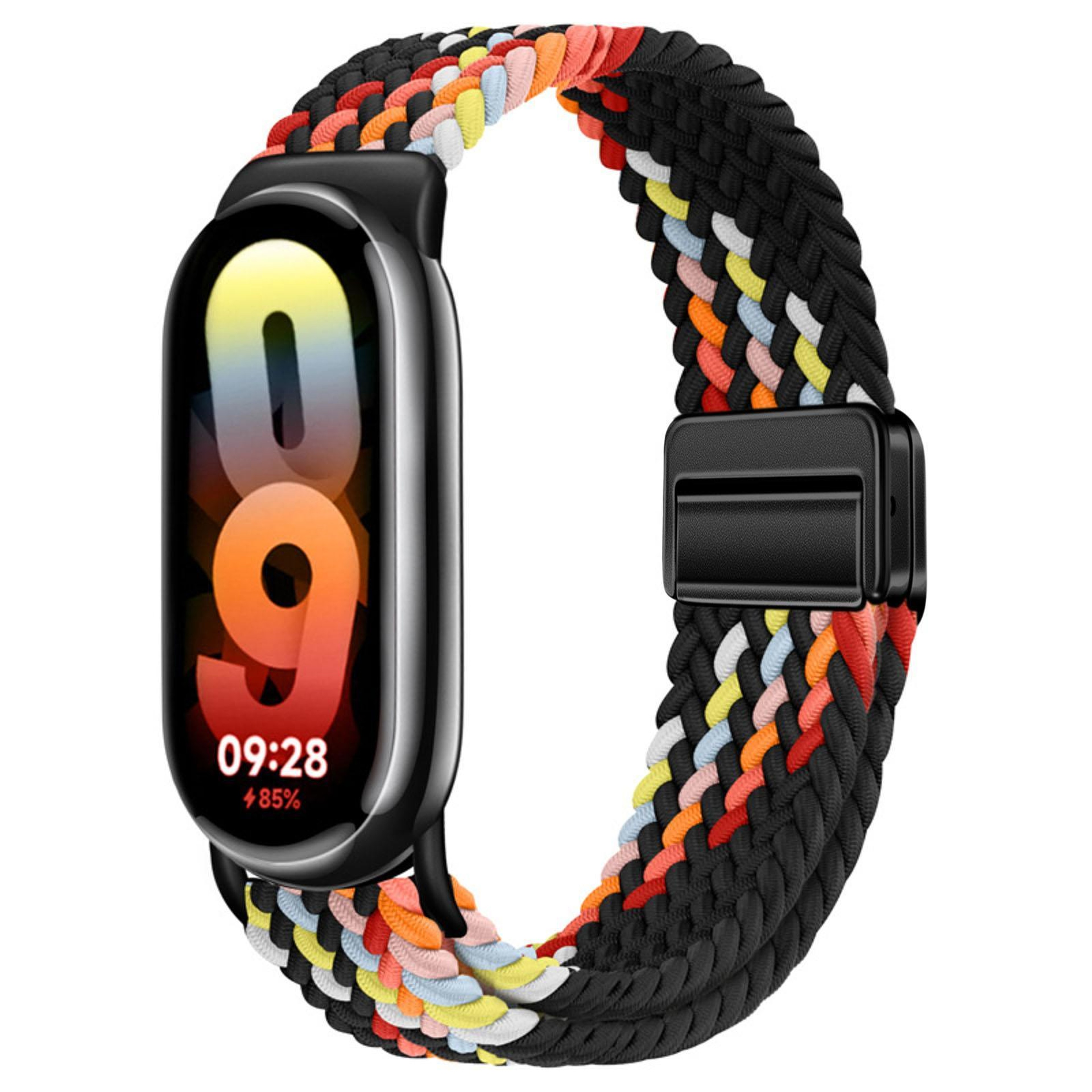 Xiaomi Smart Band 10 9 8 Braided Nylon Watch Band With Magnetic Buckle Adjustable Replacement Strap 14