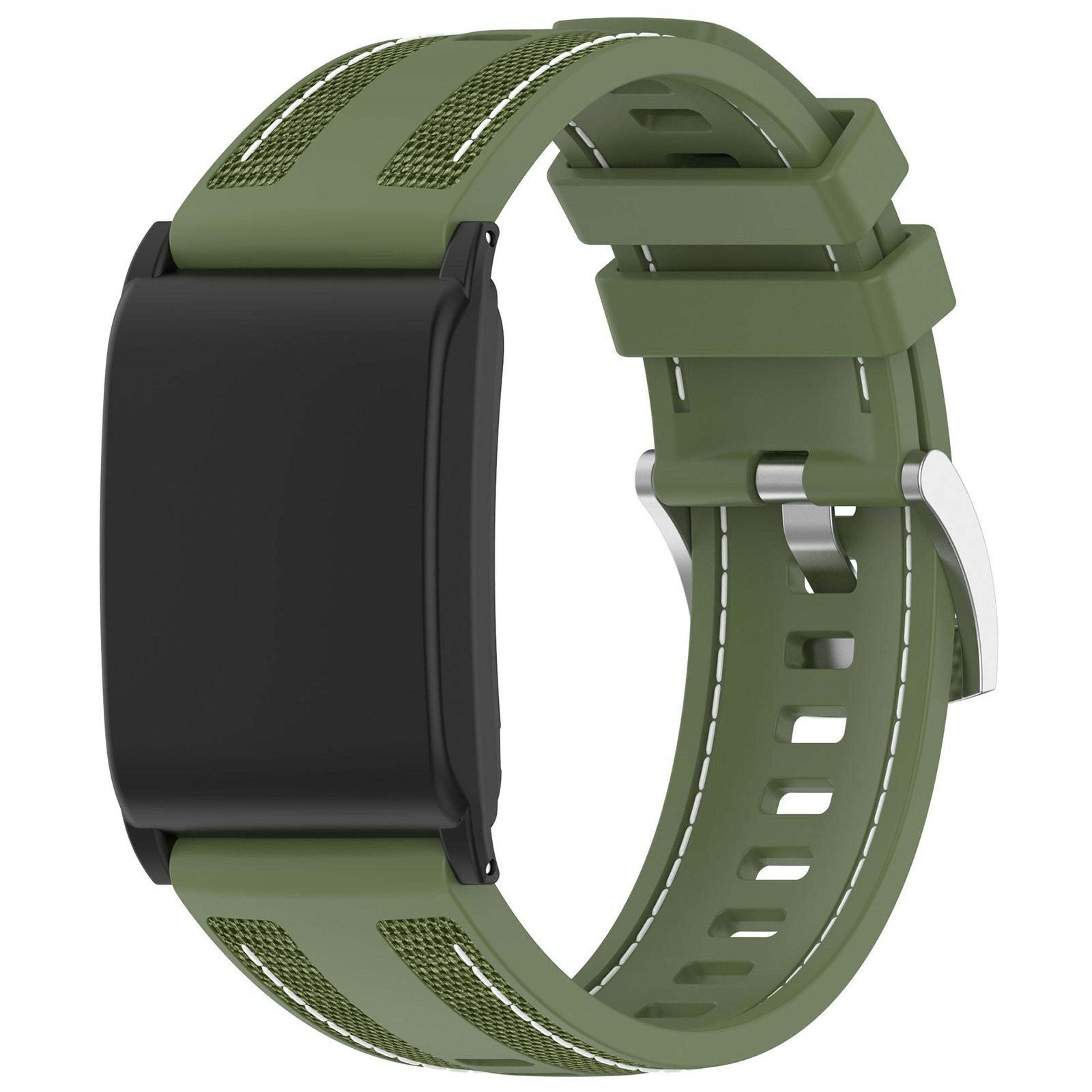 XDfind WHOOP 50 Band Hybrid Nylon Silicone Replacement Watch Strap For WHOOP 40 1