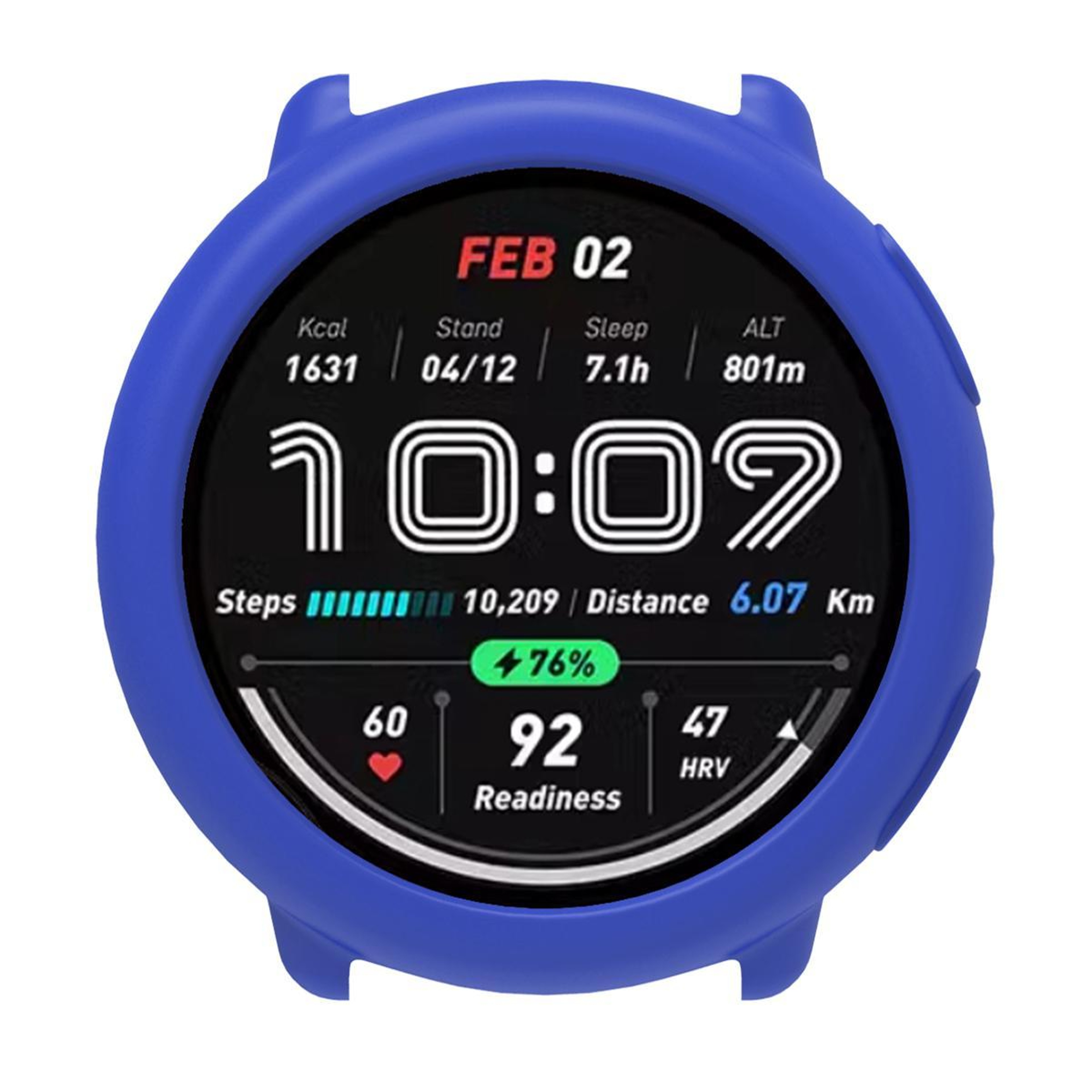 Amazfit Active 2 Silicone Watch Case Lightweight Watch Bumper Cover For Everyday Protection 1