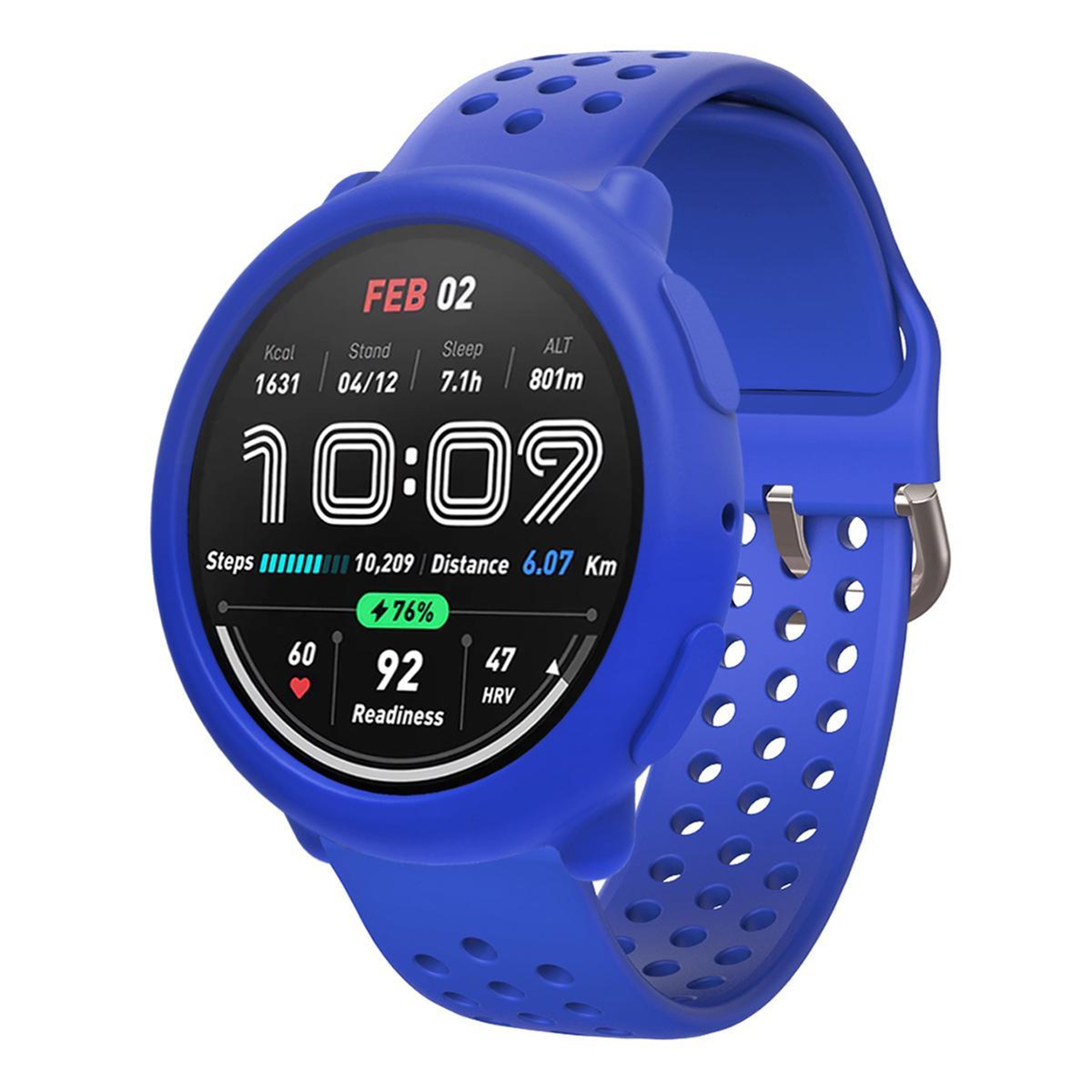 Amazfit Active 2 Silicone Watch Case Lightweight Watch Bumper Cover For Everyday Protection 3