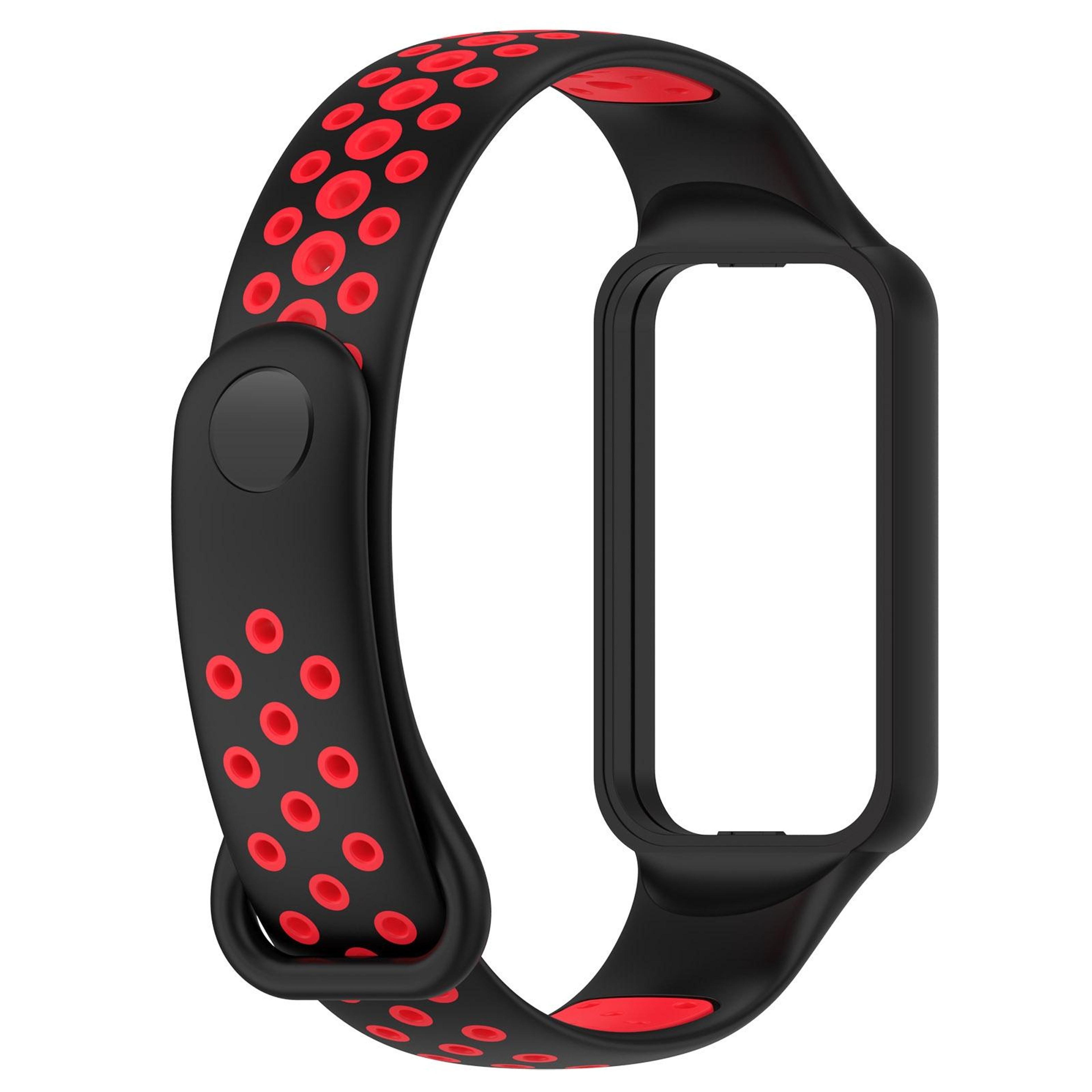 Xiaomi Smart Band 8 Active Silicone Watch Band Dual Color Sports Watch Strap Breathable Replacement 3