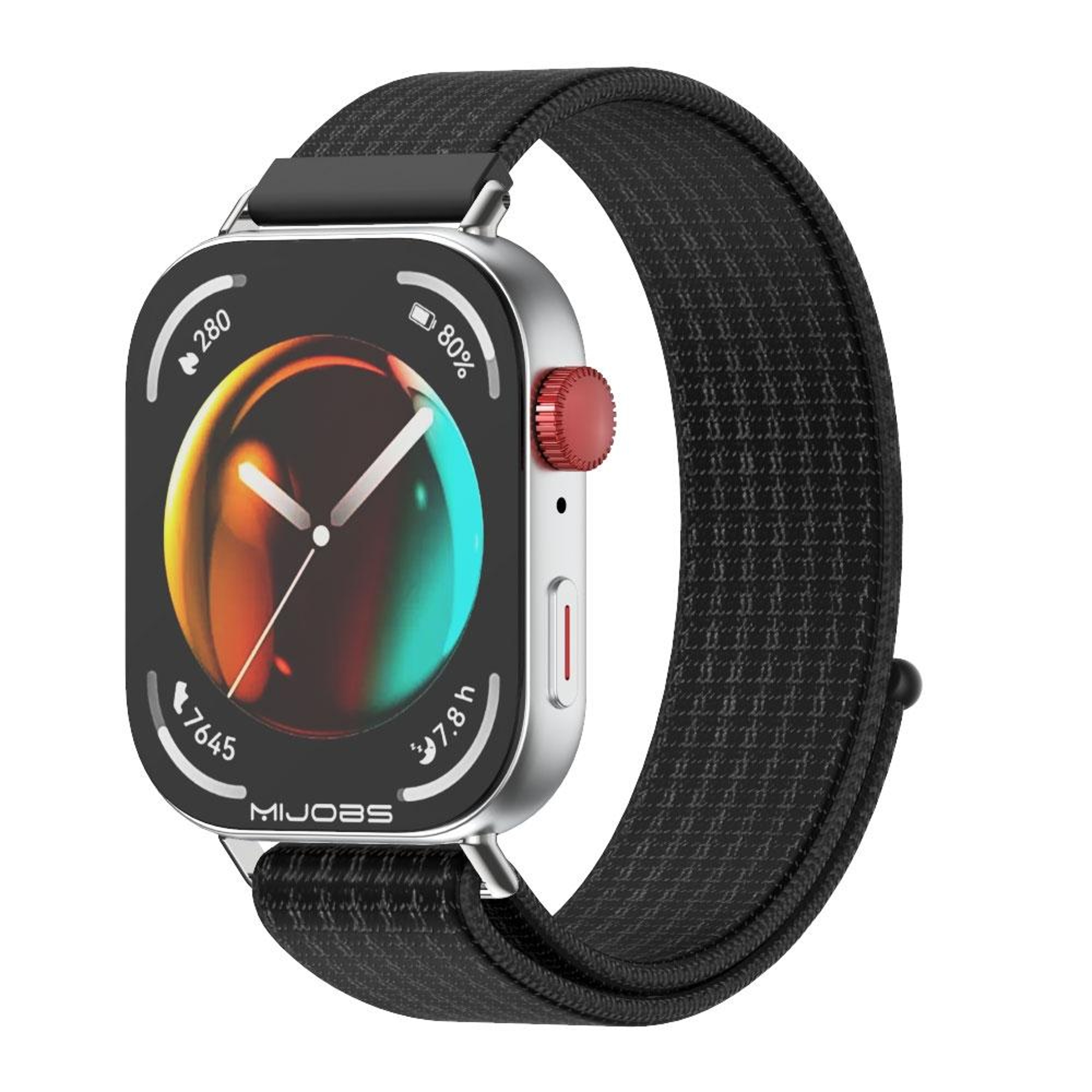 MIJOBS Huawei Watch Fit 3 Band Breathable Nylon Loop Watch Band Adjustable 20mm Replacement Strap – view 9