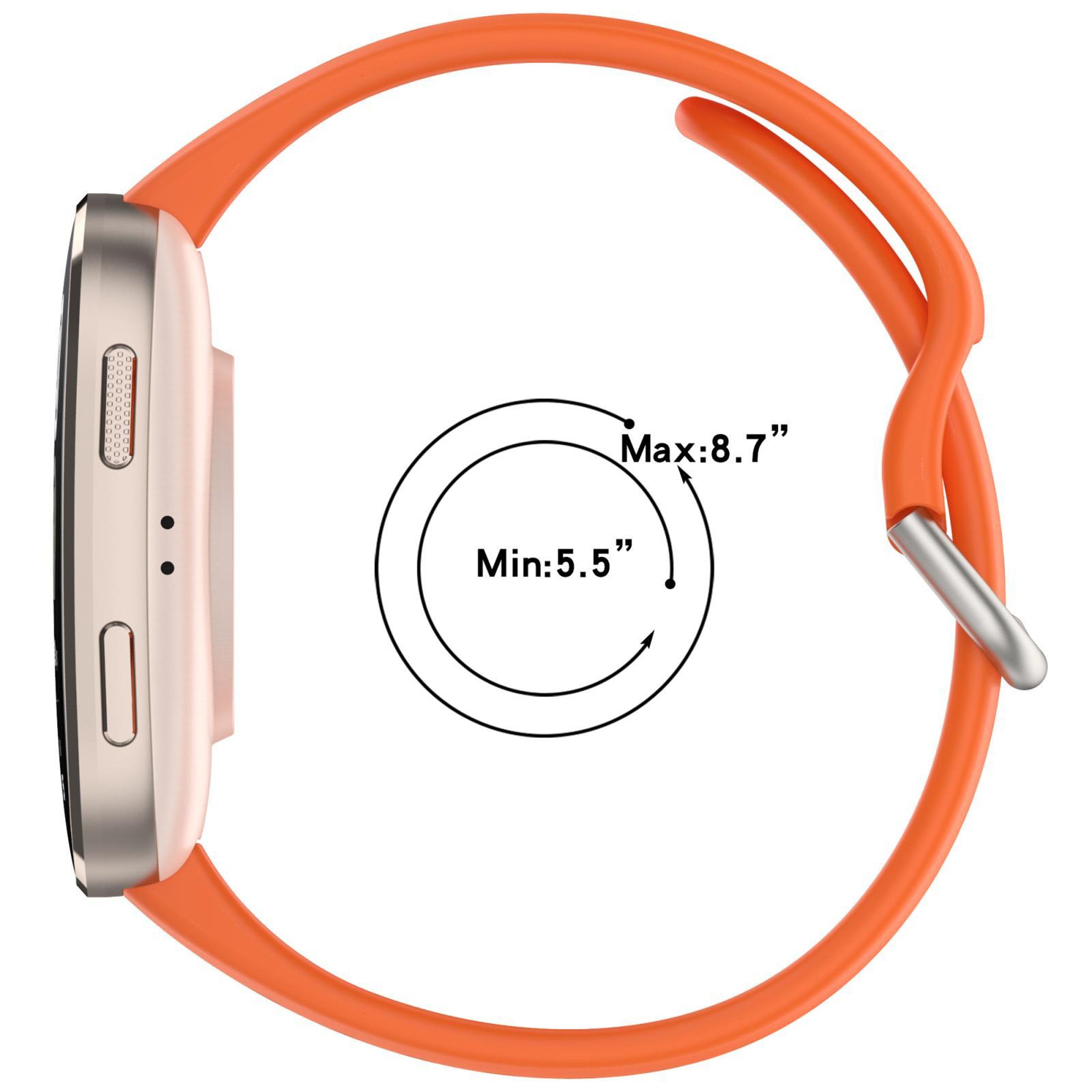 Amazfit Bip 6 Bip Max Silicone Watch Band Quick Release Adjustable Replacement Strap 7