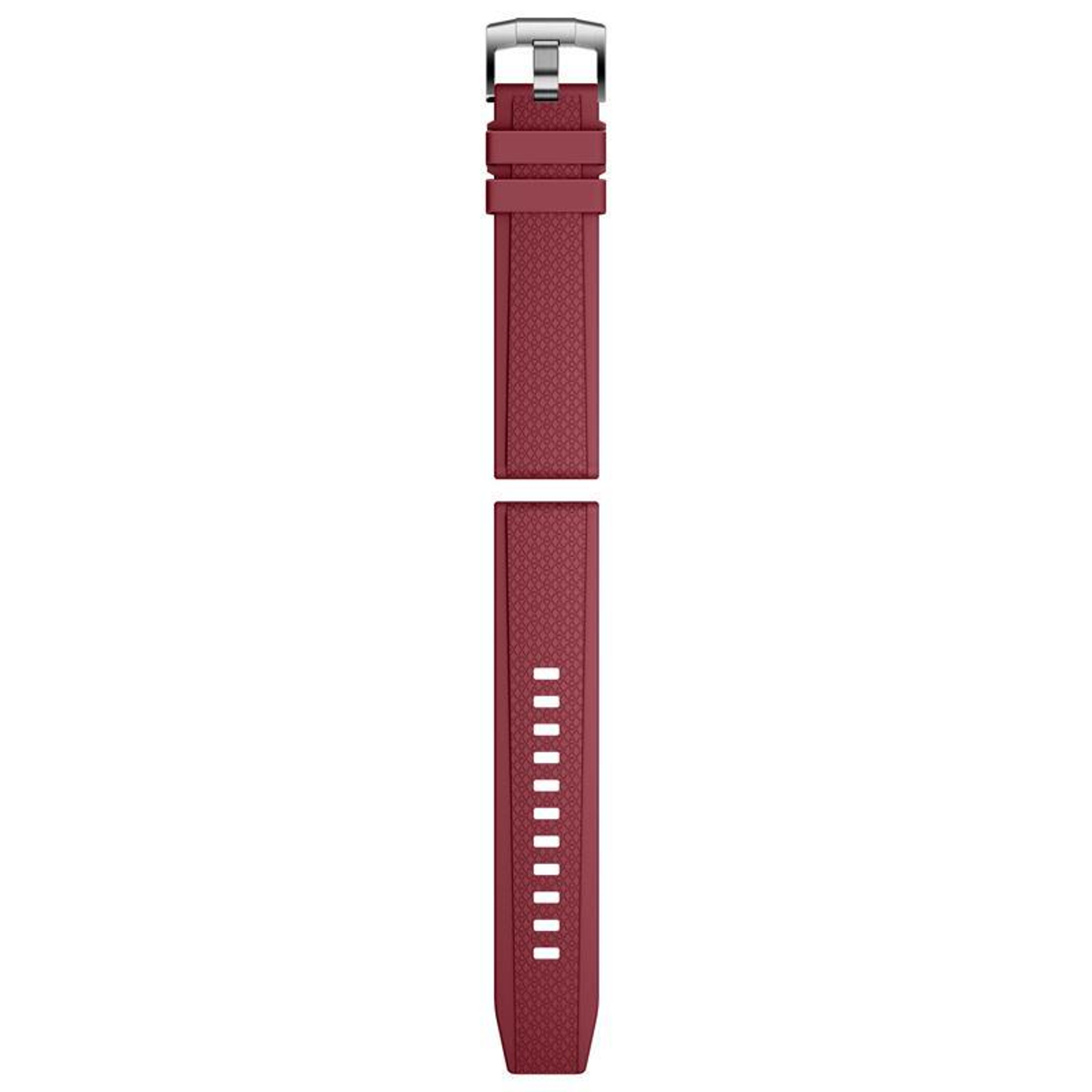 Fluororubber Watch Band Textured Replacement Strap For Longines Comfortable Adjustable Wristband 4