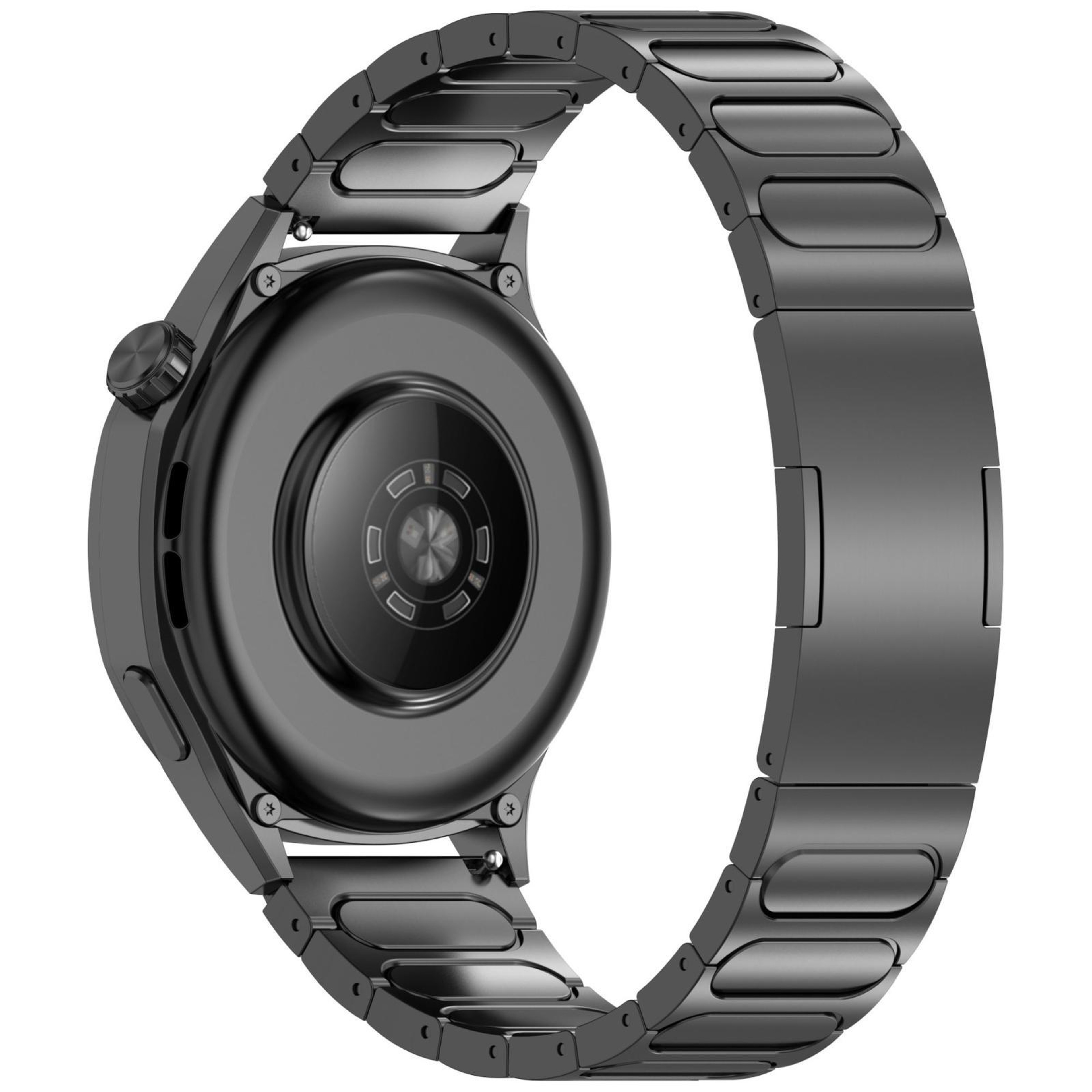 Titanium Watch Band With Round I Shaped Buckle Adjustable Metal Watch Strap 1