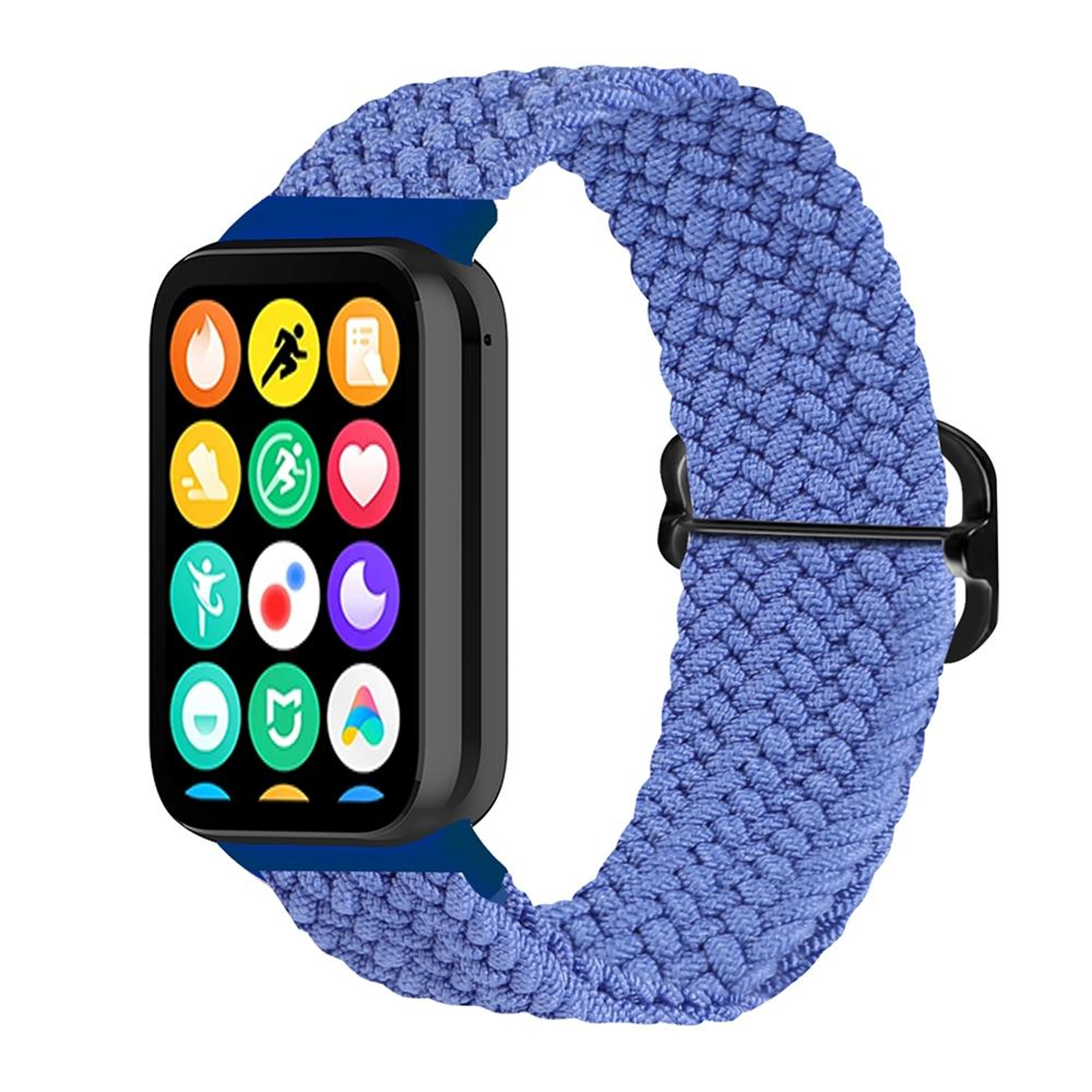 Xiaomi Band 10 Pro Nylon Braided Watch Band Adjustable 18mm Replacement Strap For Redmi Watch 6 5 4 11