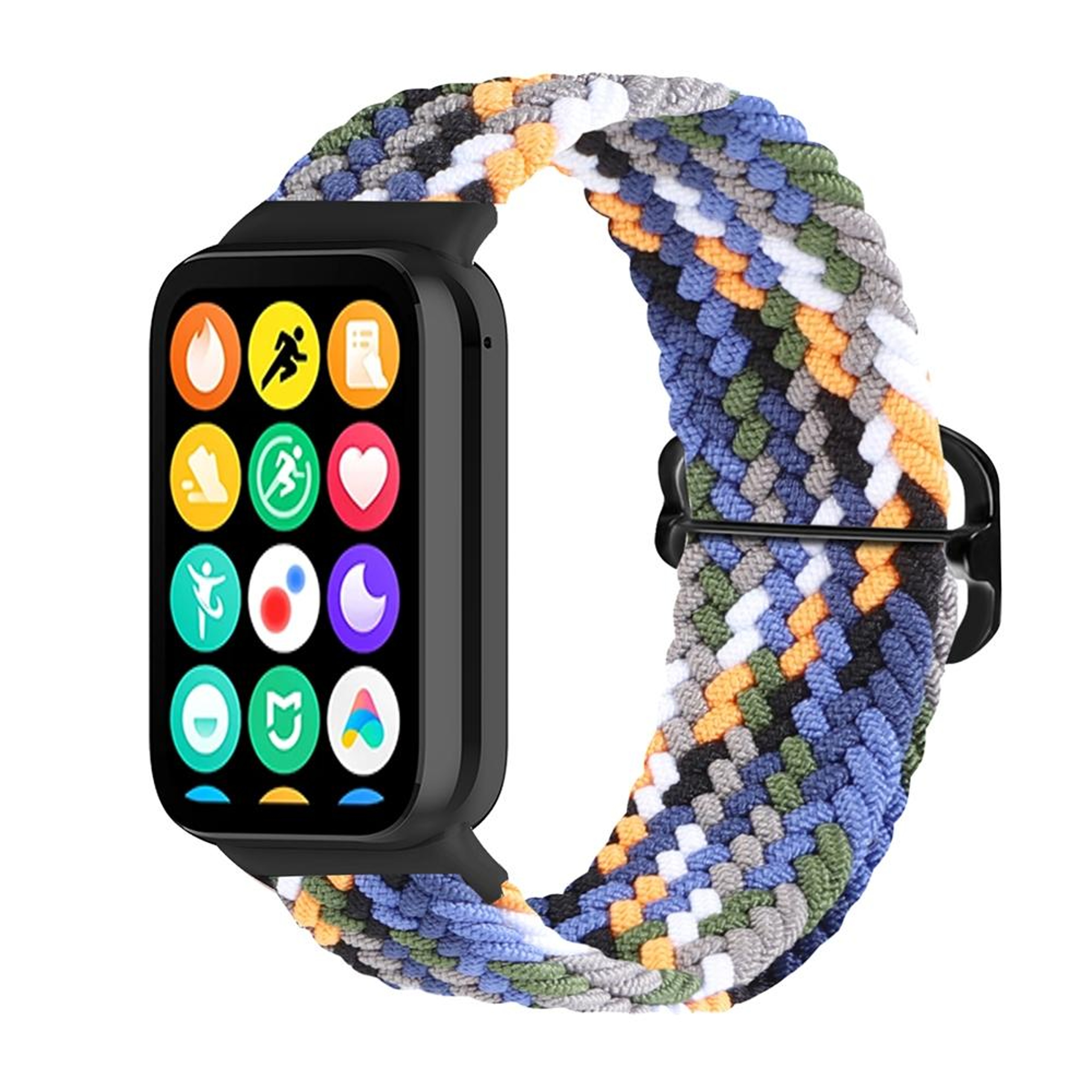 Xiaomi Band 10 Pro Nylon Braided Watch Band Adjustable 18mm Replacement Strap For Redmi Watch 6 5 4 13