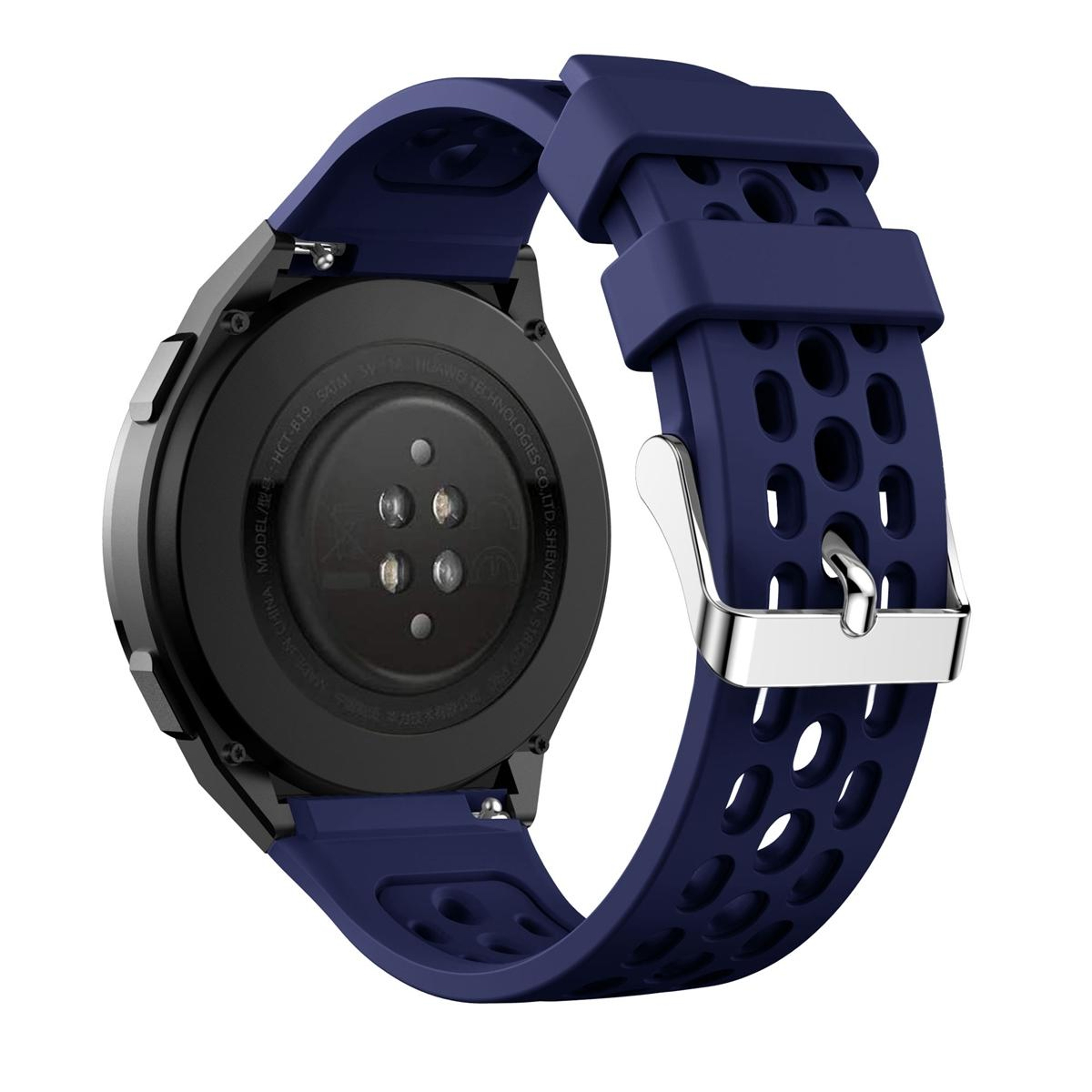 Huawei Watch GT 2e Silicone Watch Band Soft Adjustable Replacement Strap with Round Hole Design – view 2