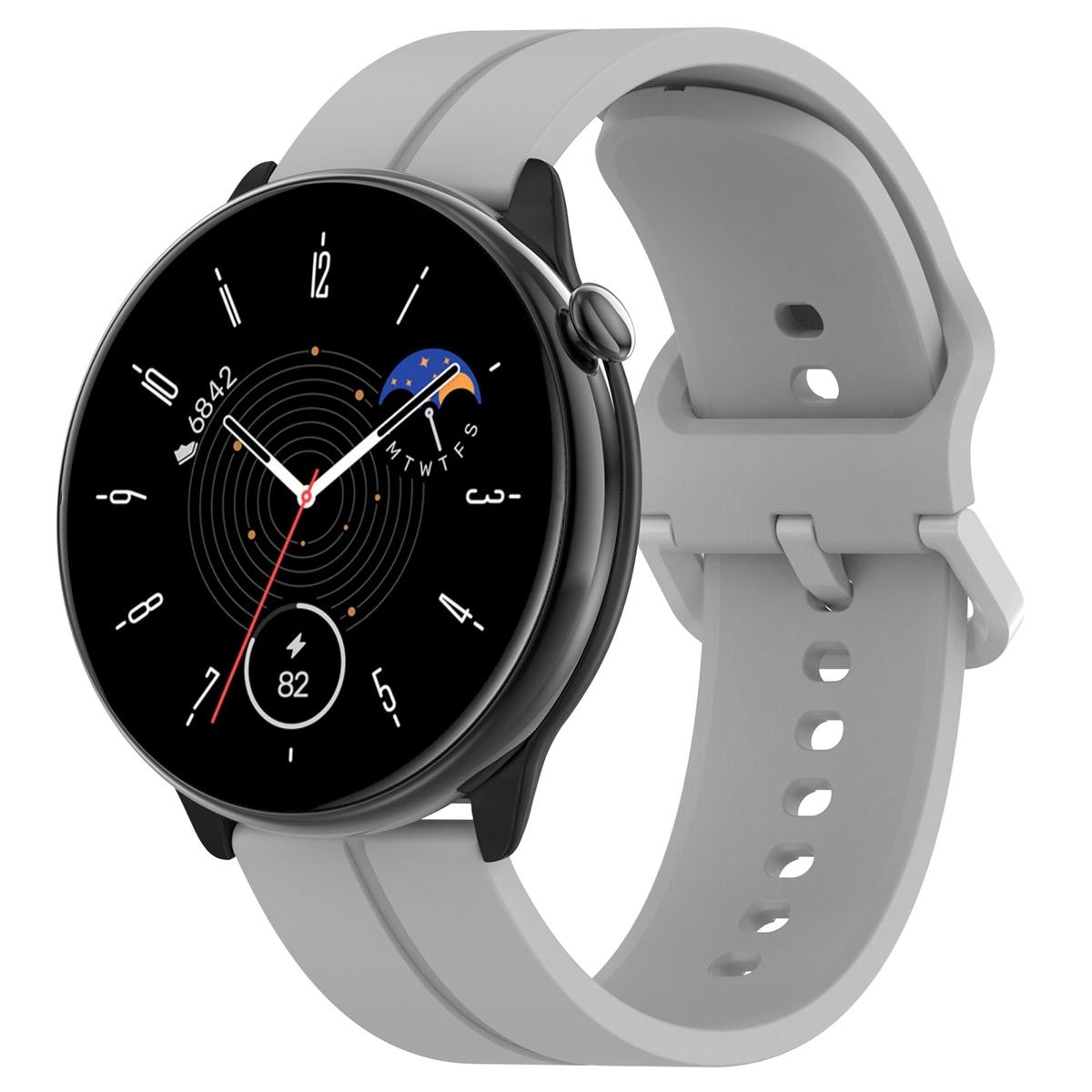 Amazfit GTR Mini 20mm Silicone Watch Band Soft Adjustable Replacement Strap With Reverse Buckle 10