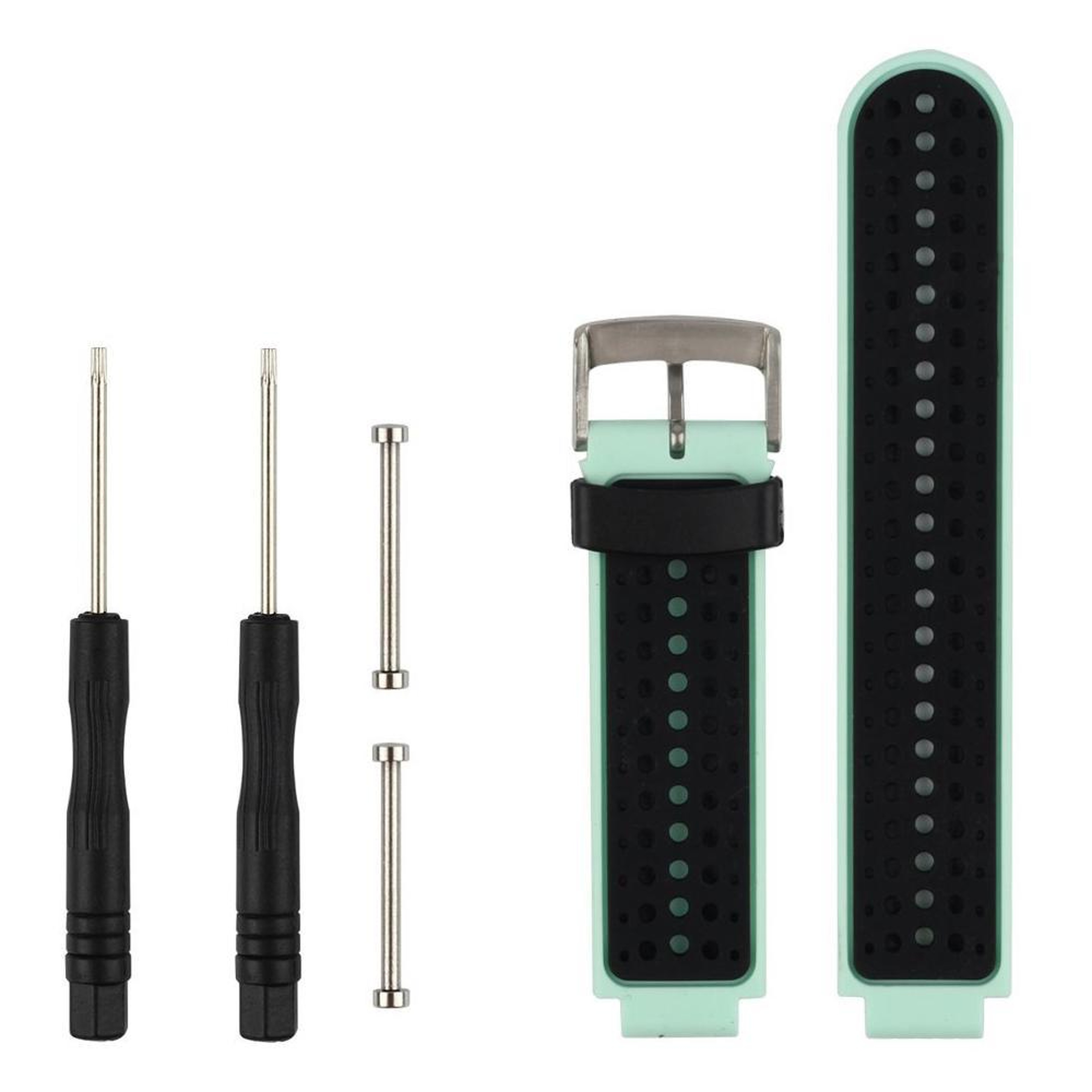 xDfind Garmin Forerunner Silicone Watch Band Two Color Replacement Strap with Tool – view 13