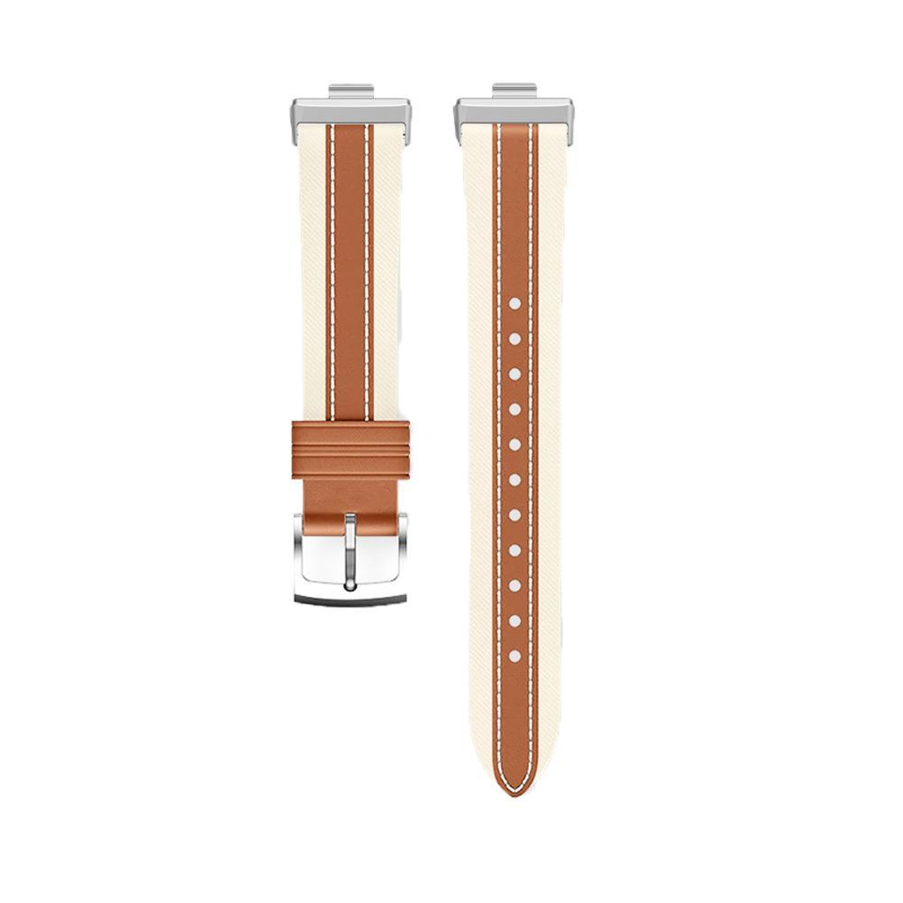 Xiaomi Band 10 Pro Redmi Watch 6 5 Genuine Leather Watch Band Color Block Saddle Strap 1