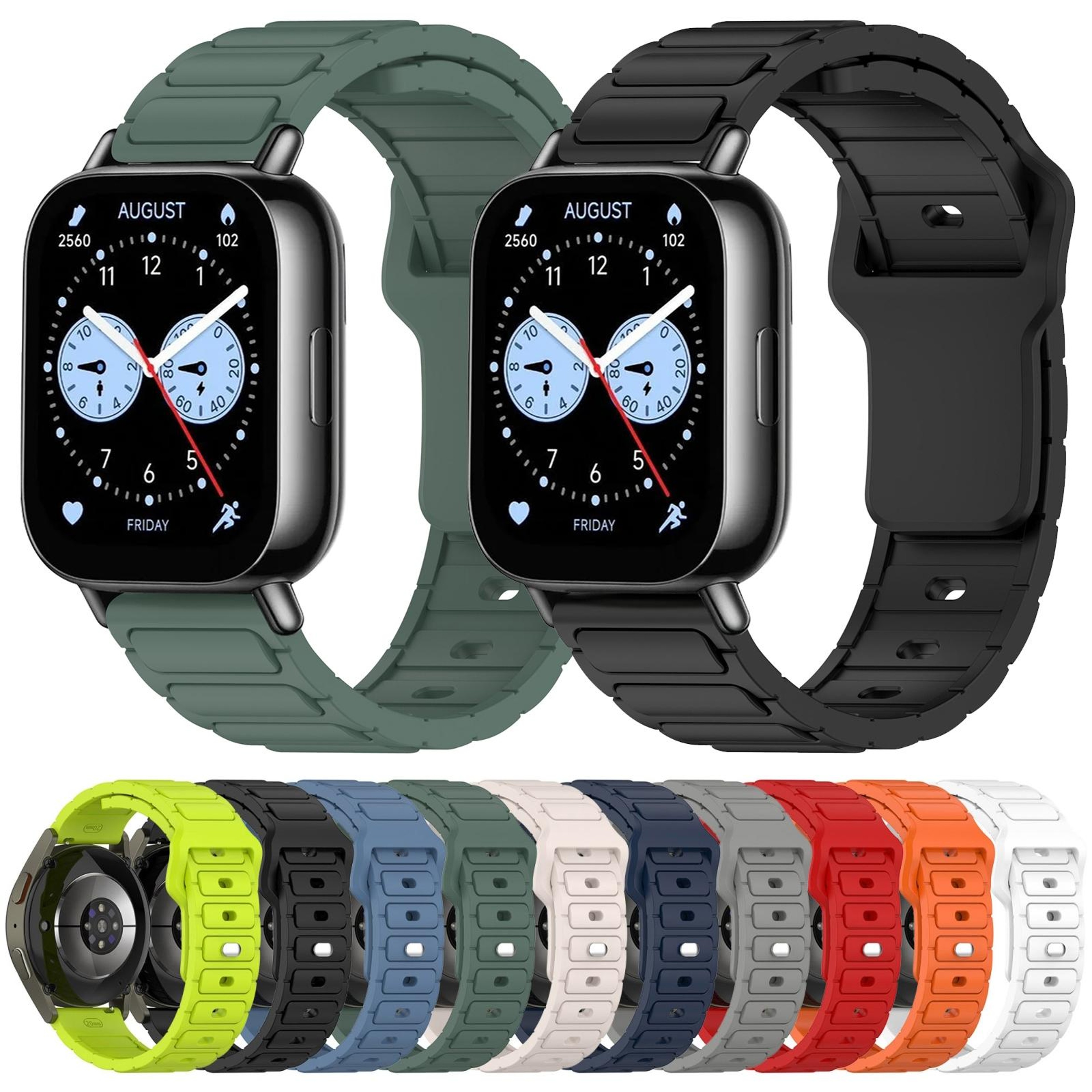 Xiaomi Watch 22mm Silicone Watch Band Quick Release Adjustable Replacement Strap – view 6