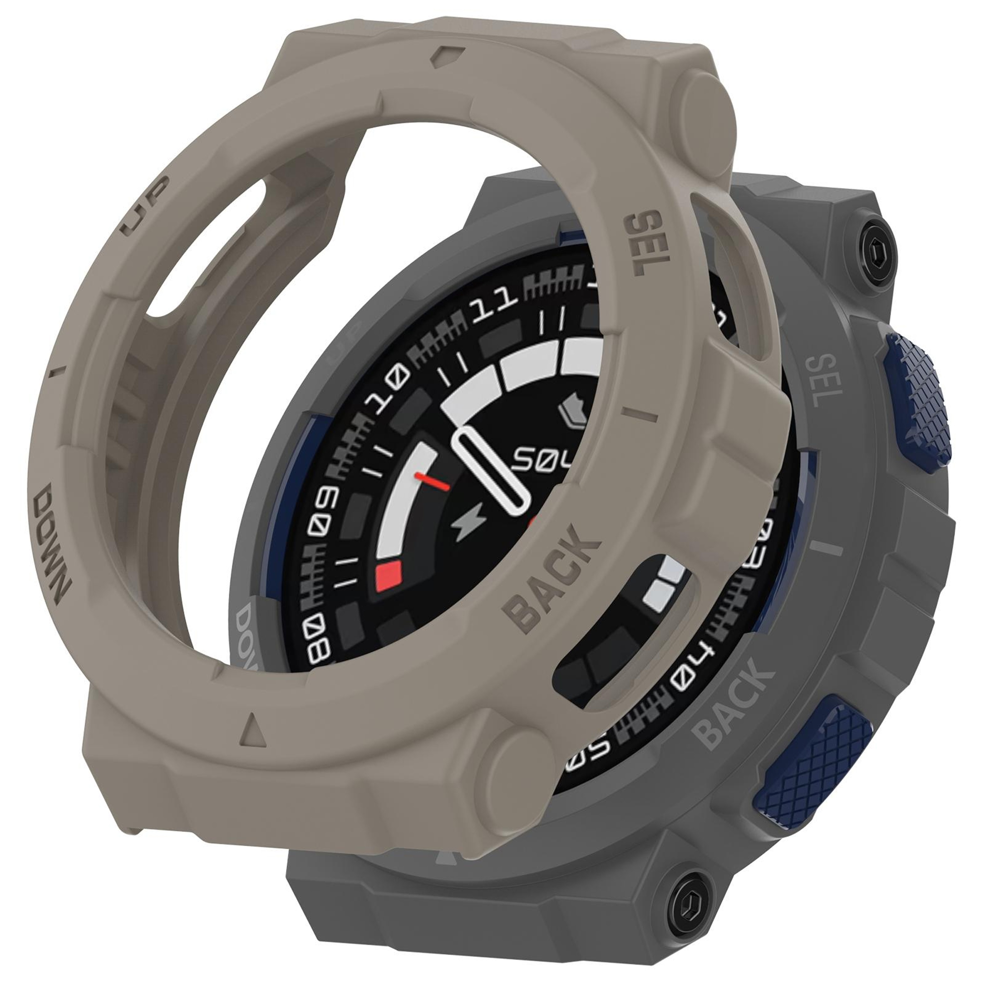 Amazfit Active Edge A2212 TPU Watch Case Armored Hollow Protective Cover Lightweight Scratch Resistant – view 5