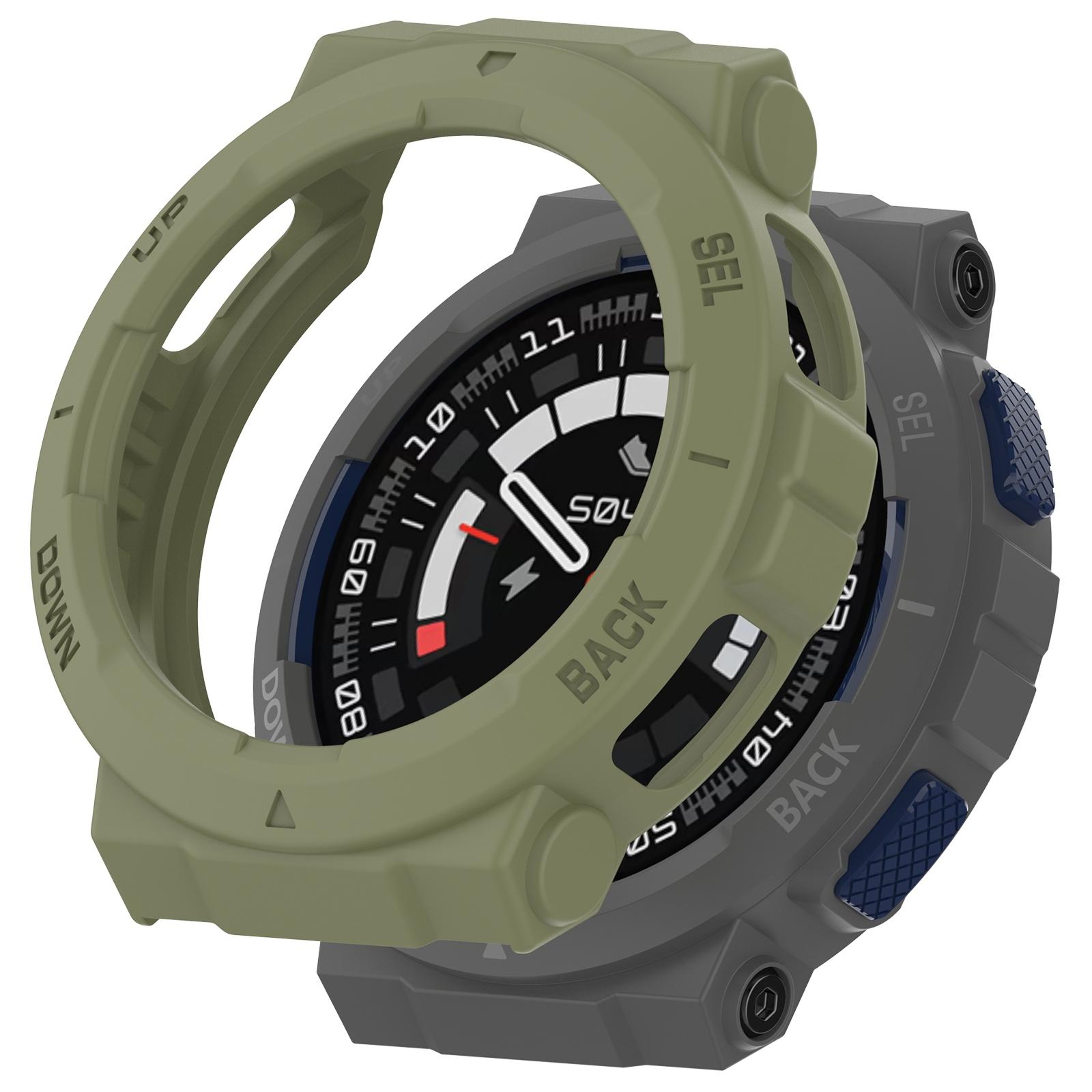 Amazfit Active Edge A2212 TPU Watch Case Armored Hollow Protective Cover Lightweight Scratch Resistant – view 10