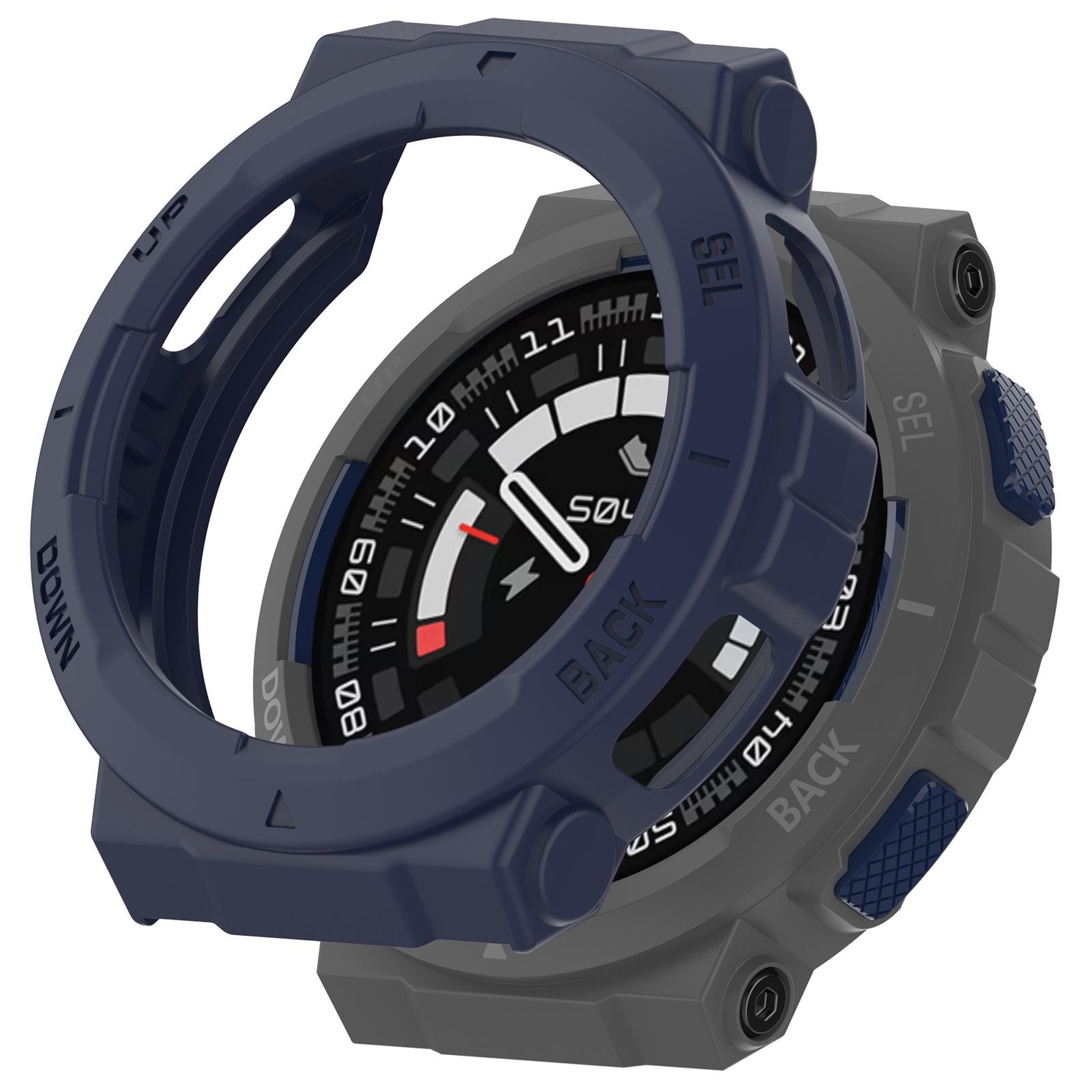 Amazfit Active Edge A2212 TPU Watch Case Armored Hollow Protective Cover Lightweight Scratch Resistant – view 12