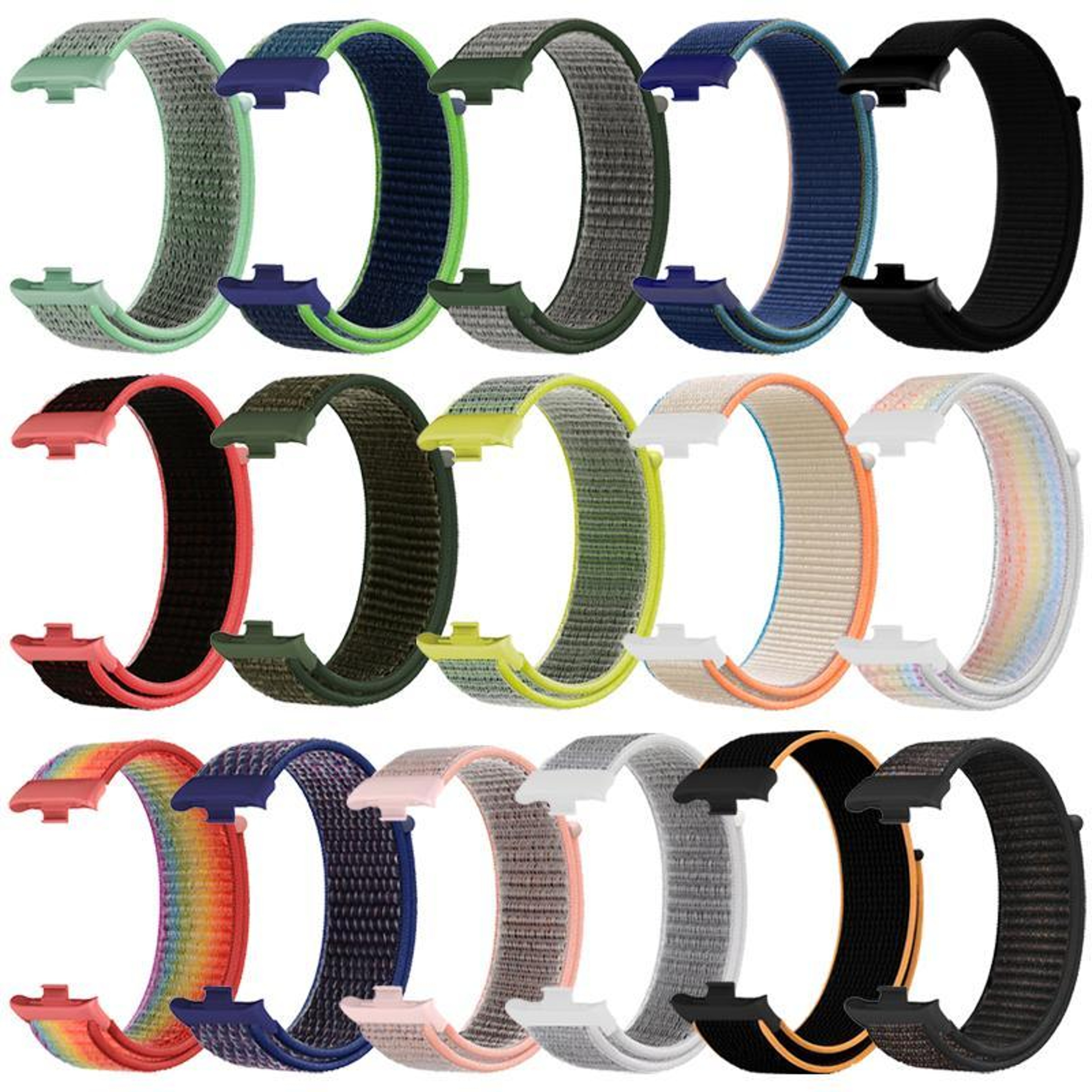 Xiaomi Band 9 Pro Strap Nylon Hook And Loop Fastener Replacement Watch Band For Xiaomi Band 8 Pro R 3