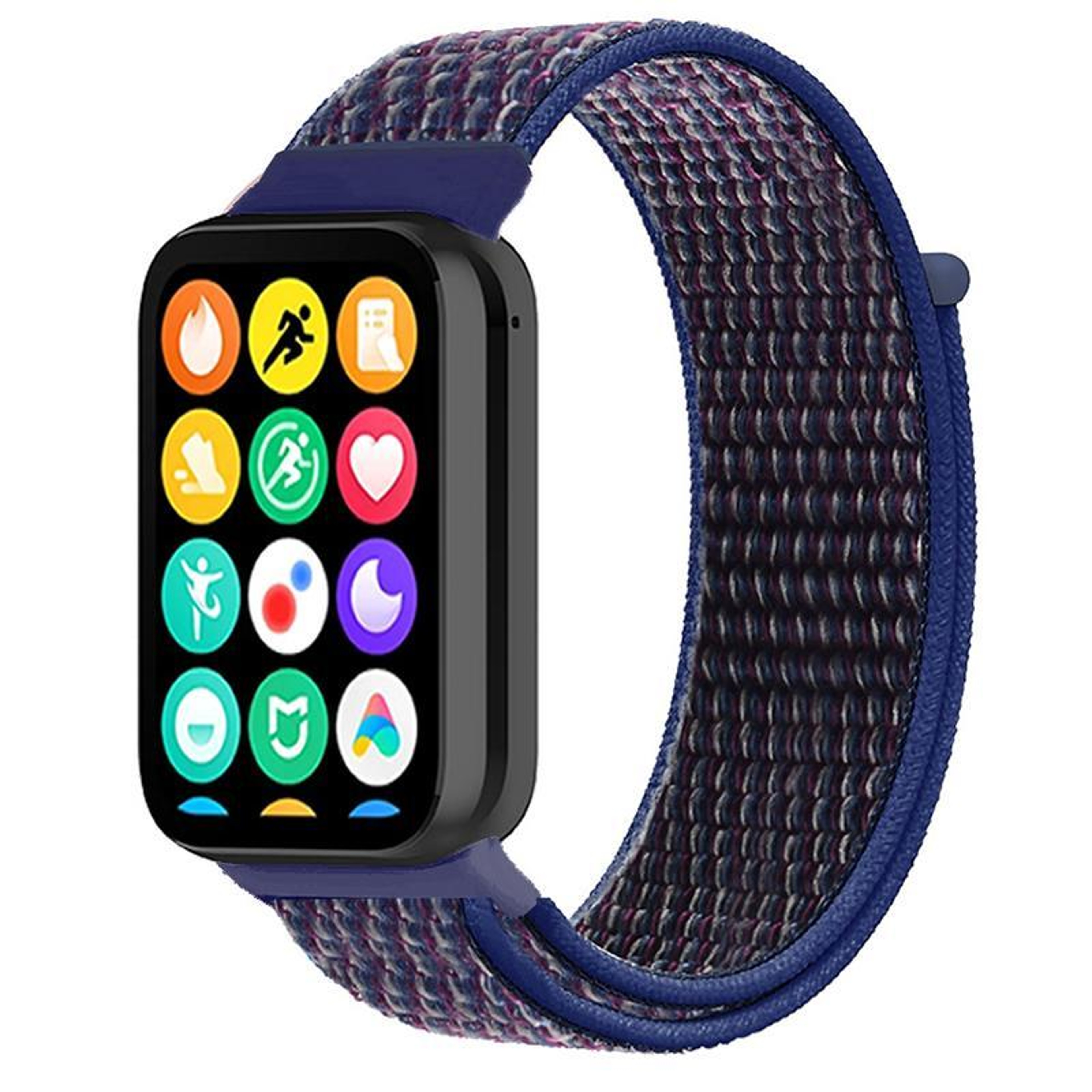Xiaomi Band 9 Pro Strap Nylon Hook And Loop Fastener Replacement Watch Band For Xiaomi Band 8 Pro R 10