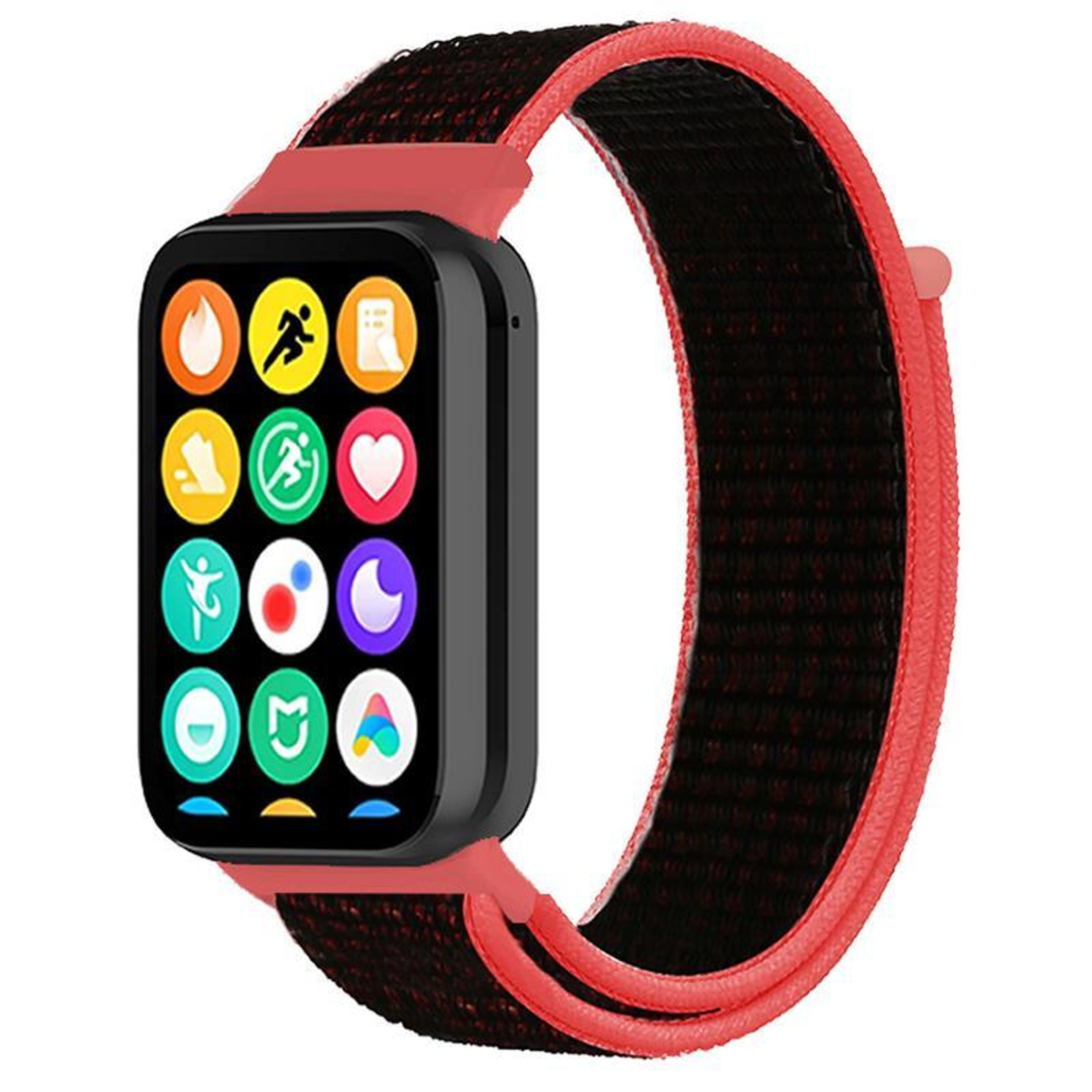 Xiaomi Band 9 Pro Strap Nylon Hook And Loop Fastener Replacement Watch Band For Xiaomi Band 8 Pro R 15