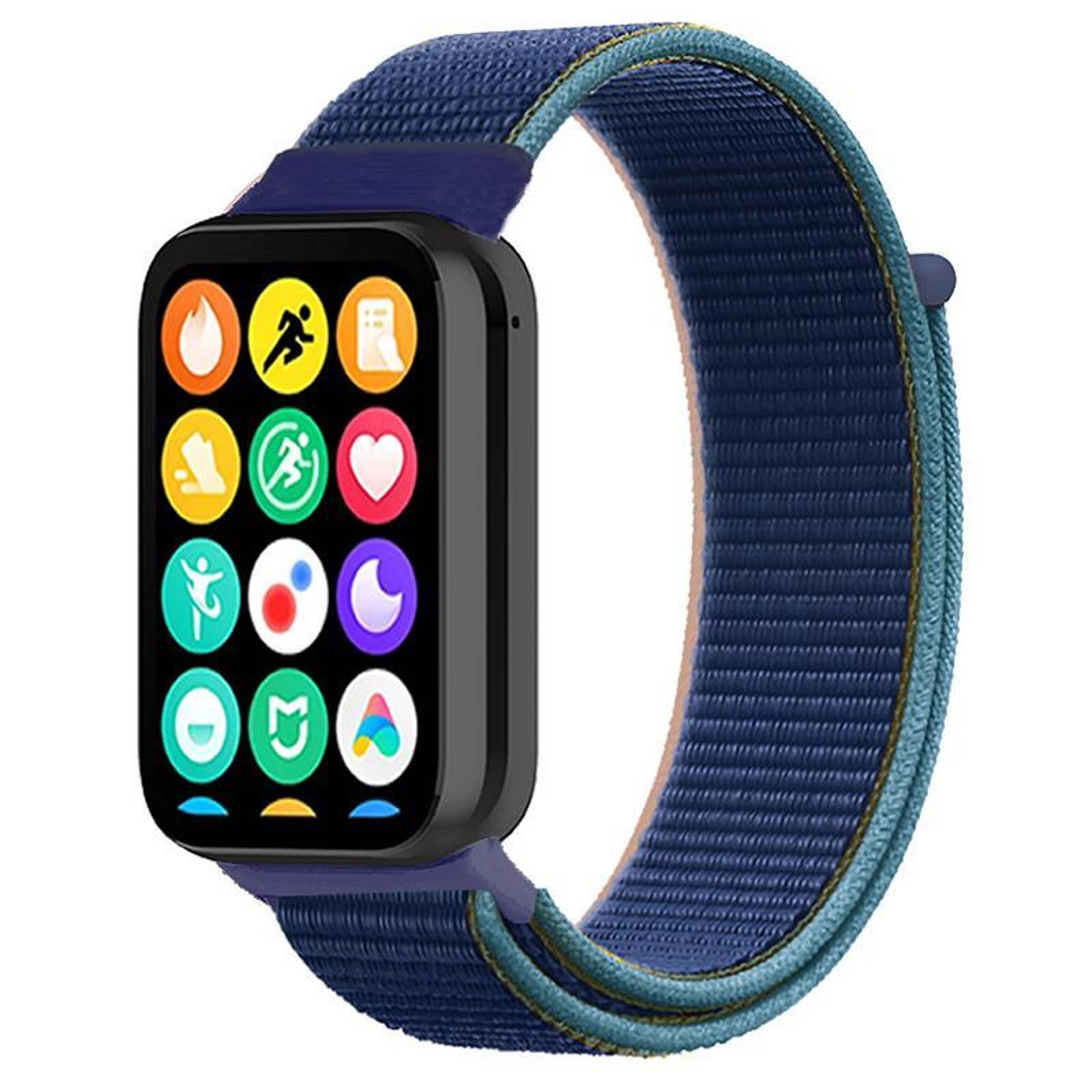 Xiaomi Band 9 Pro Strap Nylon Hook And Loop Fastener Replacement Watch Band For Xiaomi Band 8 Pro R 21