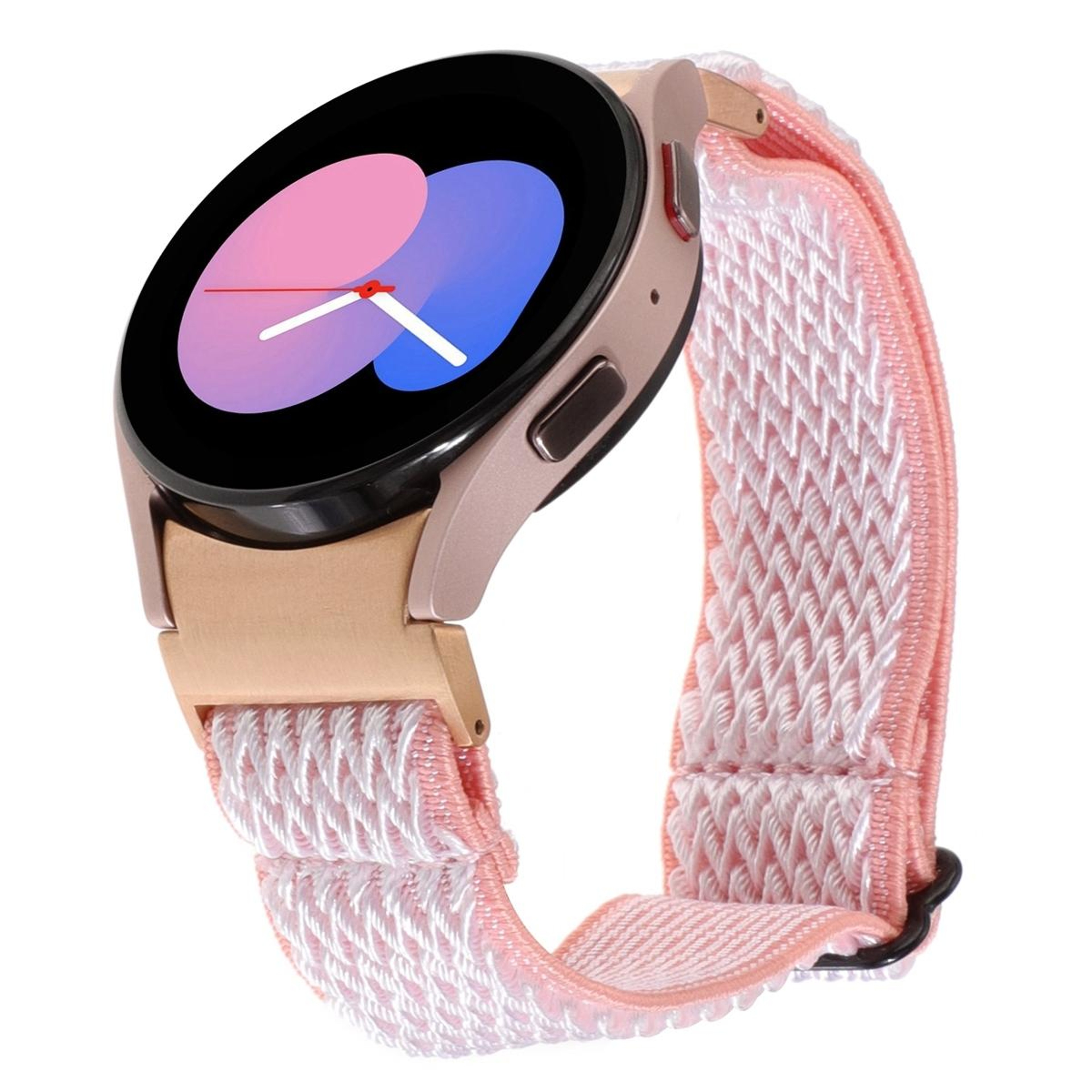 Samsung Galaxy Watch 6 5 Pro 4 Braided Nylon Watch Band Adjustable Wave Replacement Strap 7