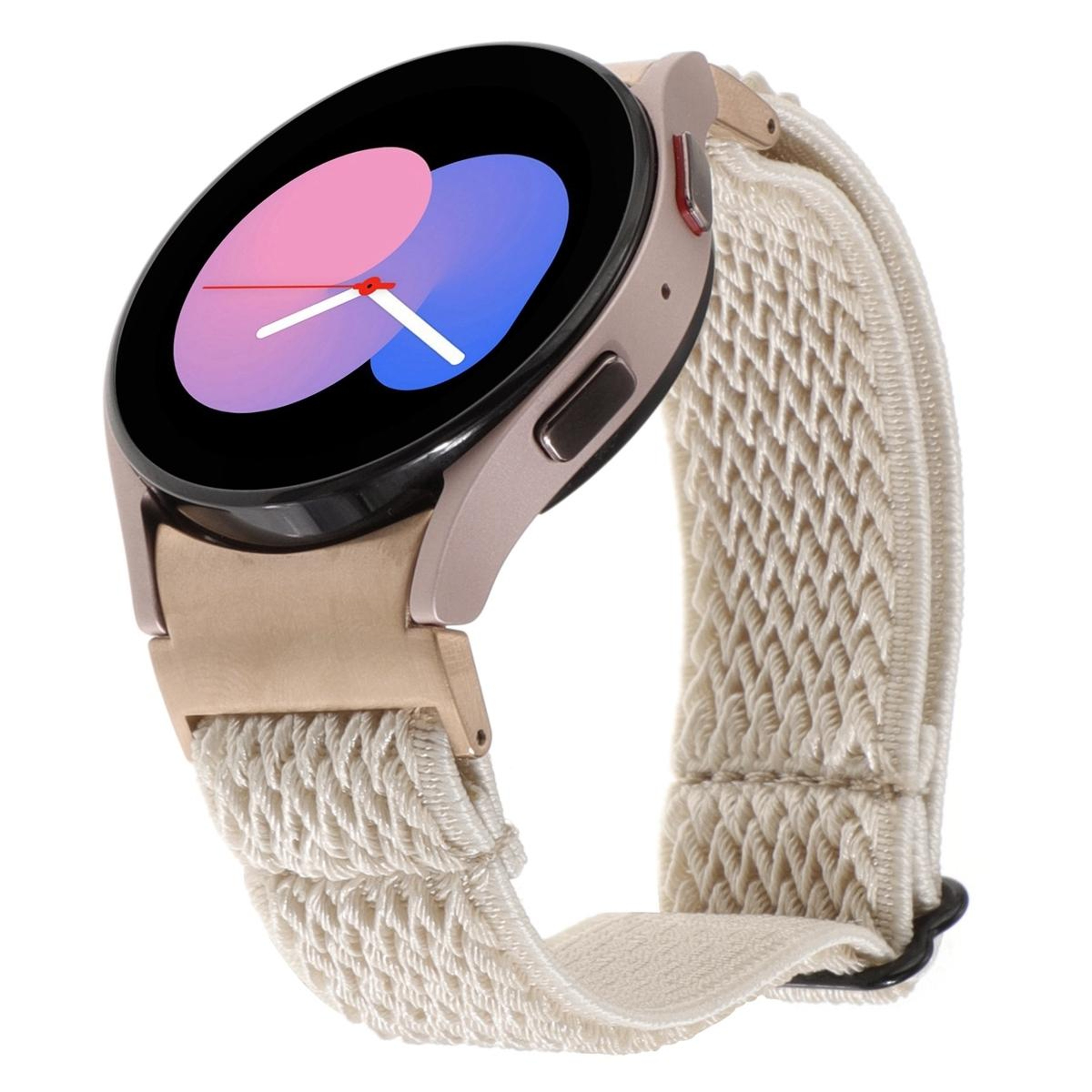 Samsung Galaxy Watch 6 5 Pro 4 Braided Nylon Watch Band Adjustable Wave Replacement Strap 11