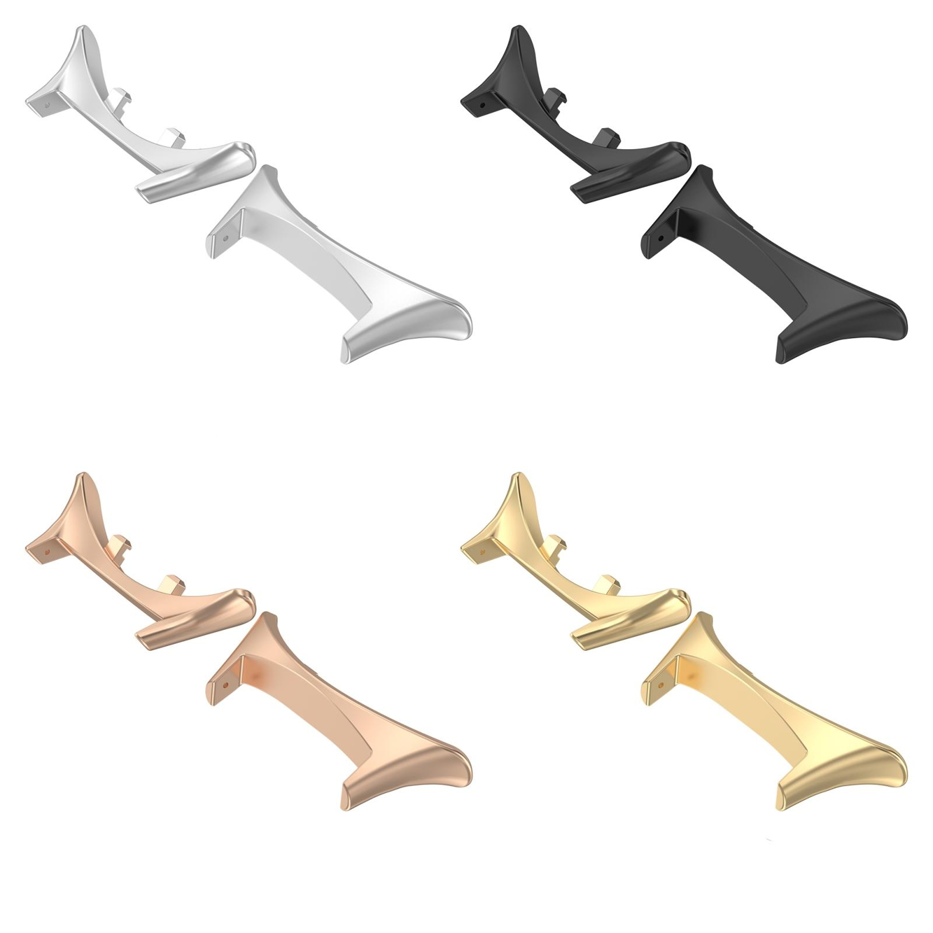For vivo Watch 3 Metal Watch Band Connector Replacement Strap Adapter Pair – view 6