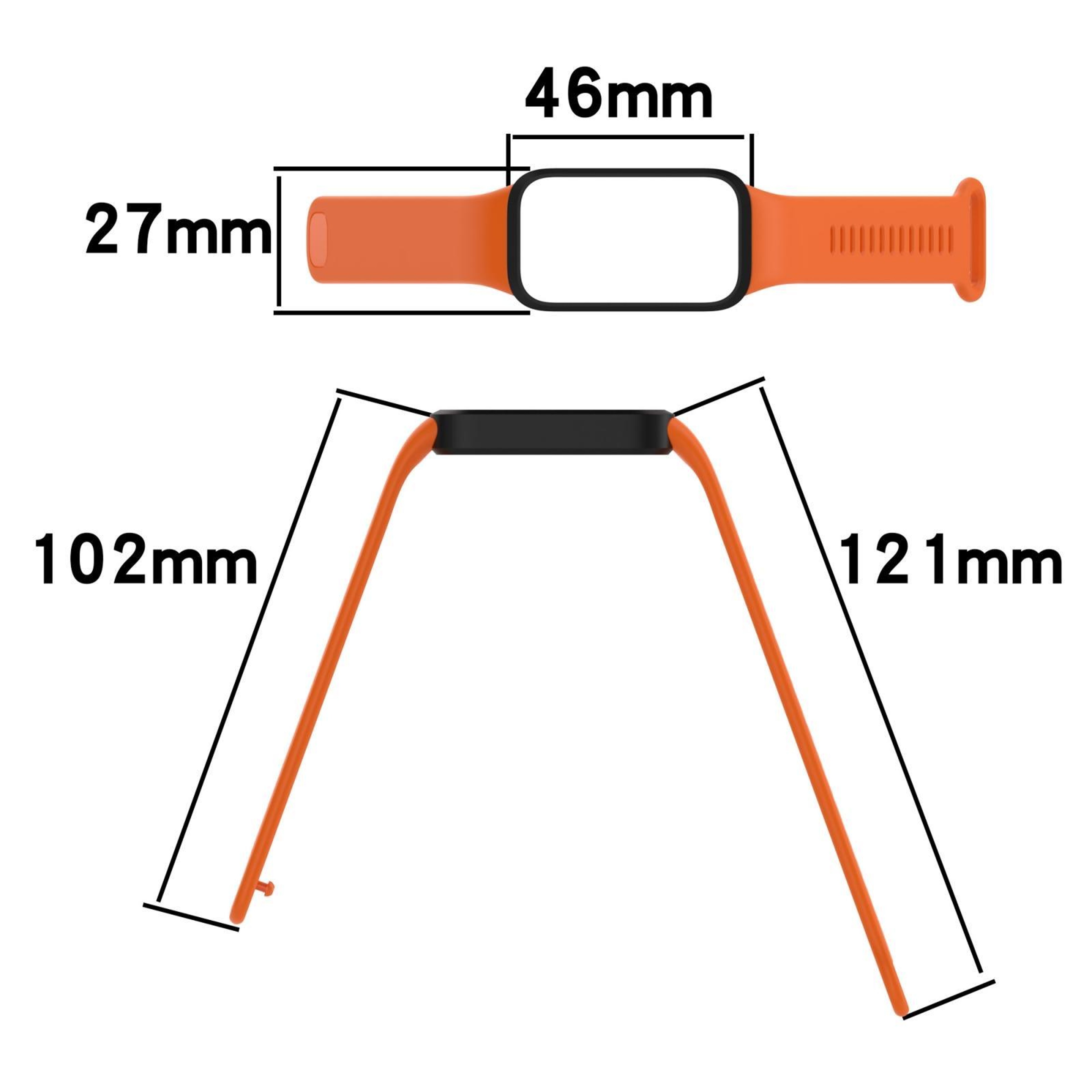 Redmi Band 2 Xiaomi Smart Band 8 Active Silicone Watch Band Soft Adjustable Replacement Strap 9