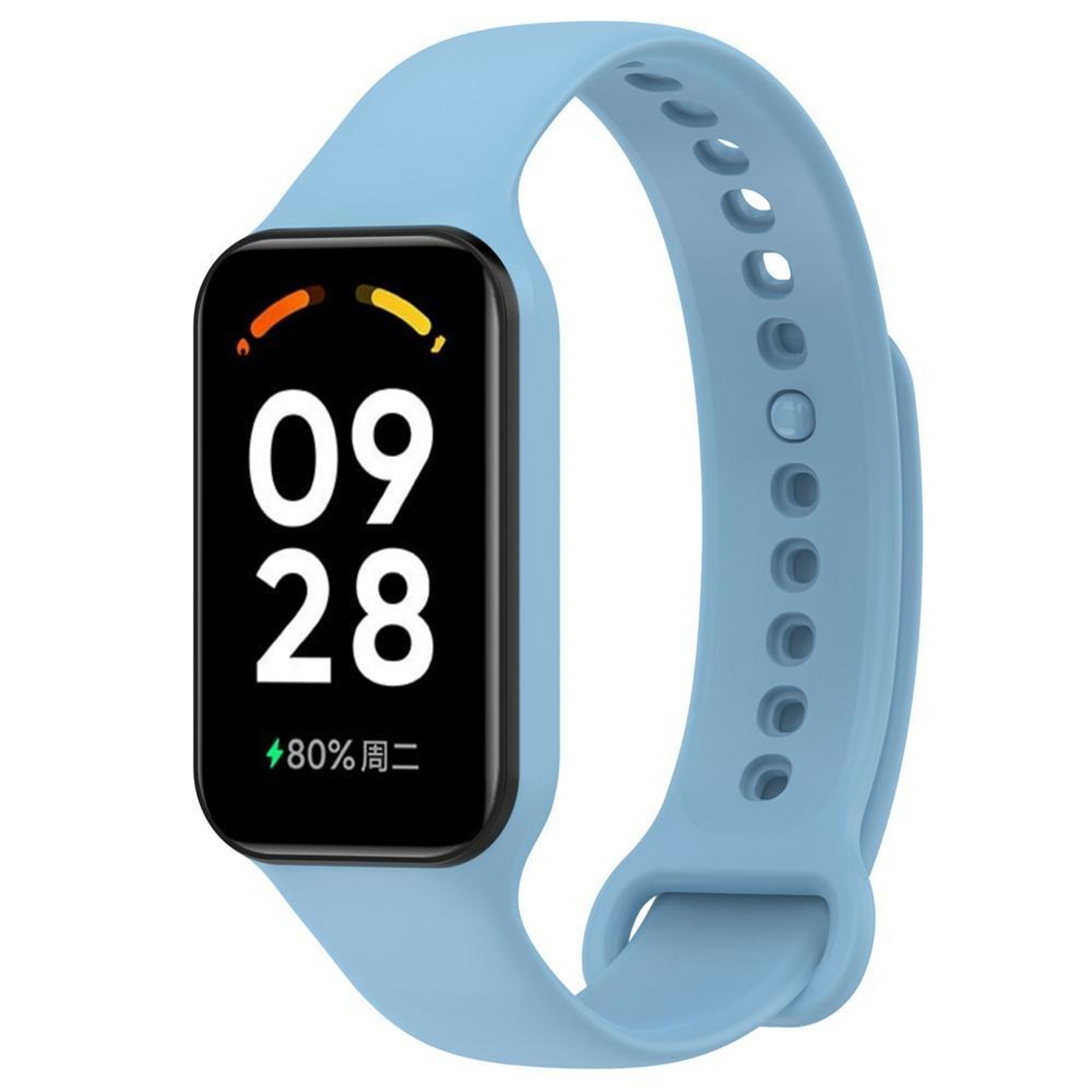 Redmi Band 2 Xiaomi Smart Band 8 Active Silicone Watch Band Soft Adjustable Replacement Strap 17