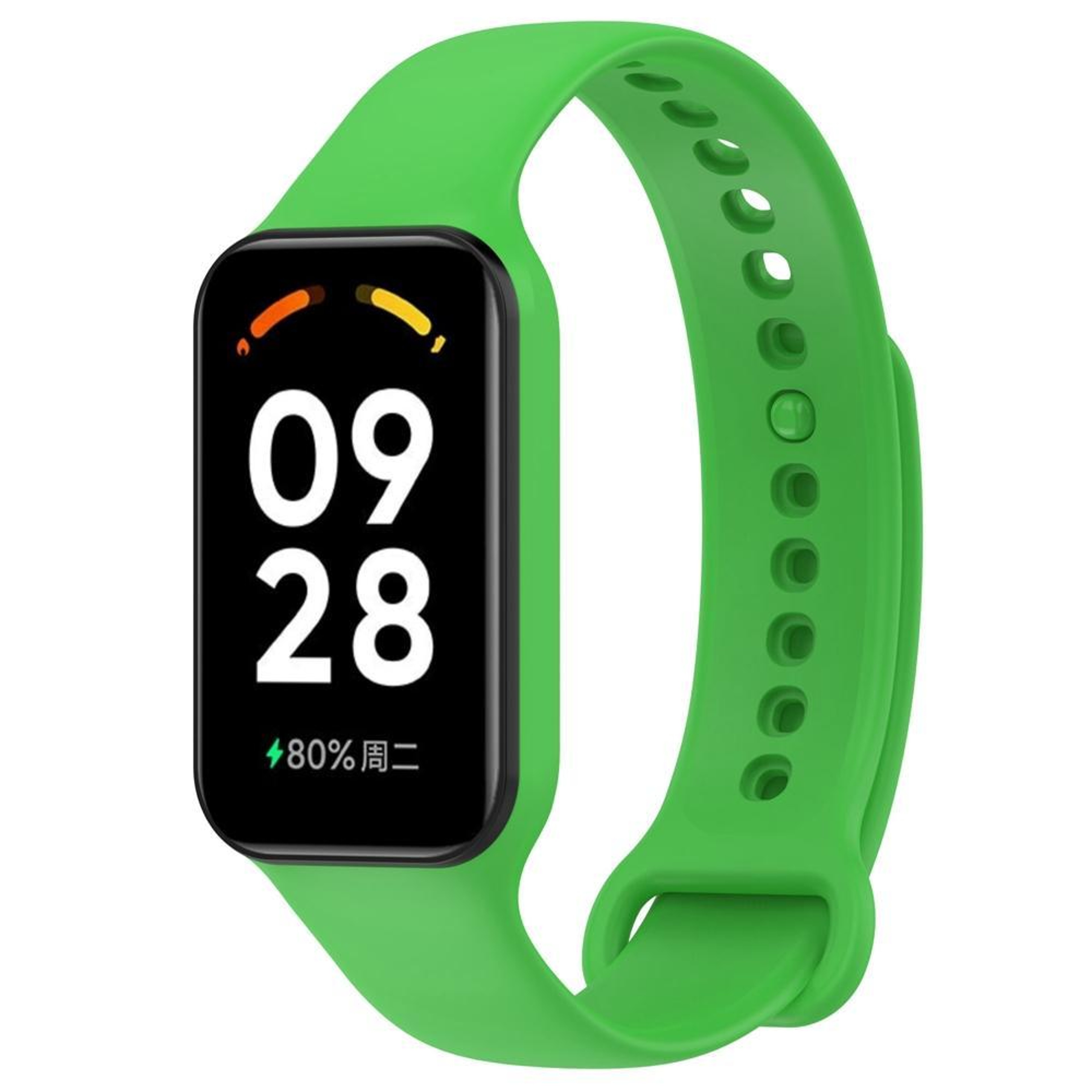 Redmi Band 2 Xiaomi Smart Band 8 Active Silicone Watch Band Soft Adjustable Replacement Strap 10