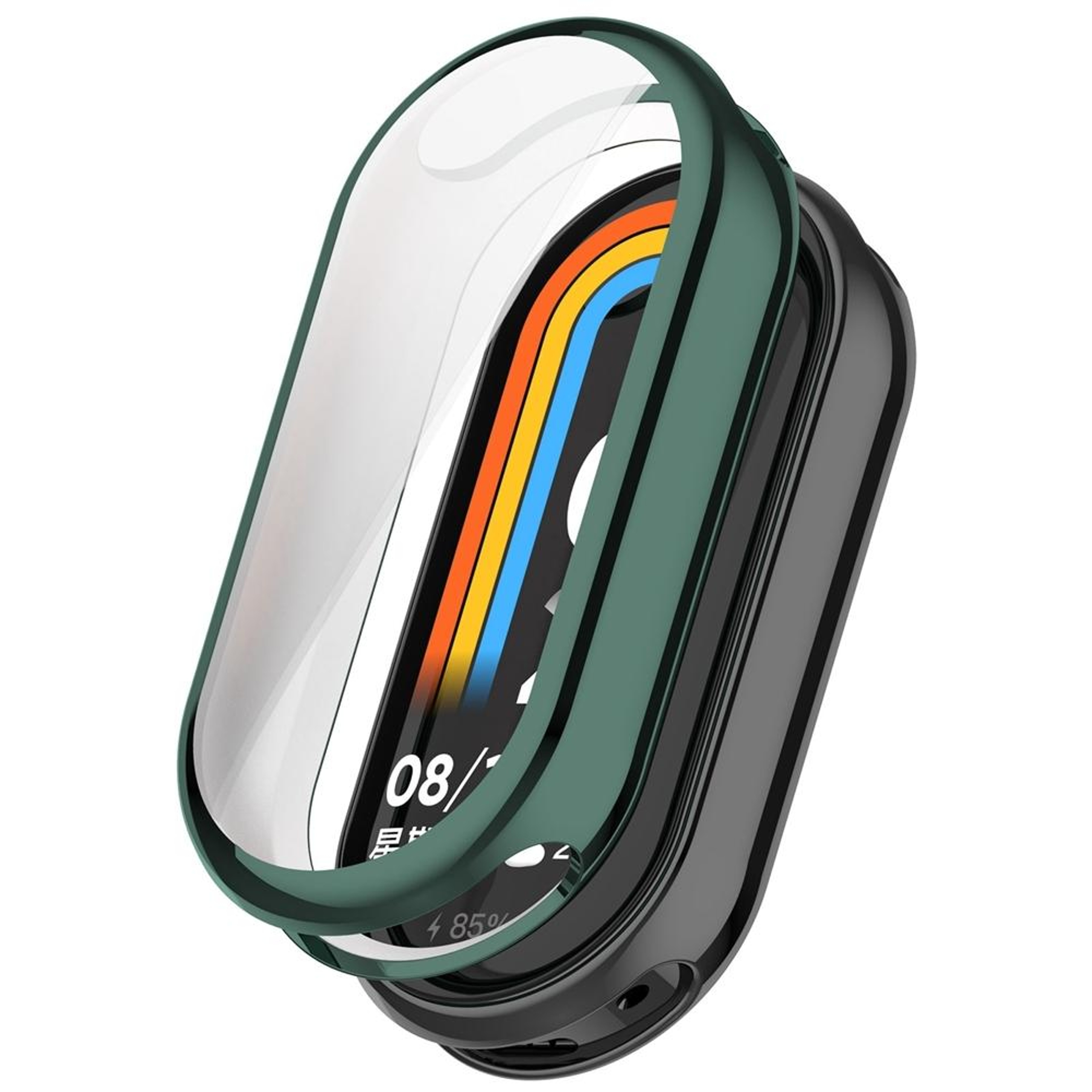 Xiaomi Mi Band 8 9 Ceramic 10 Ceramic TPU Watch Case Full Coverage Electroplated Protective Cover 5