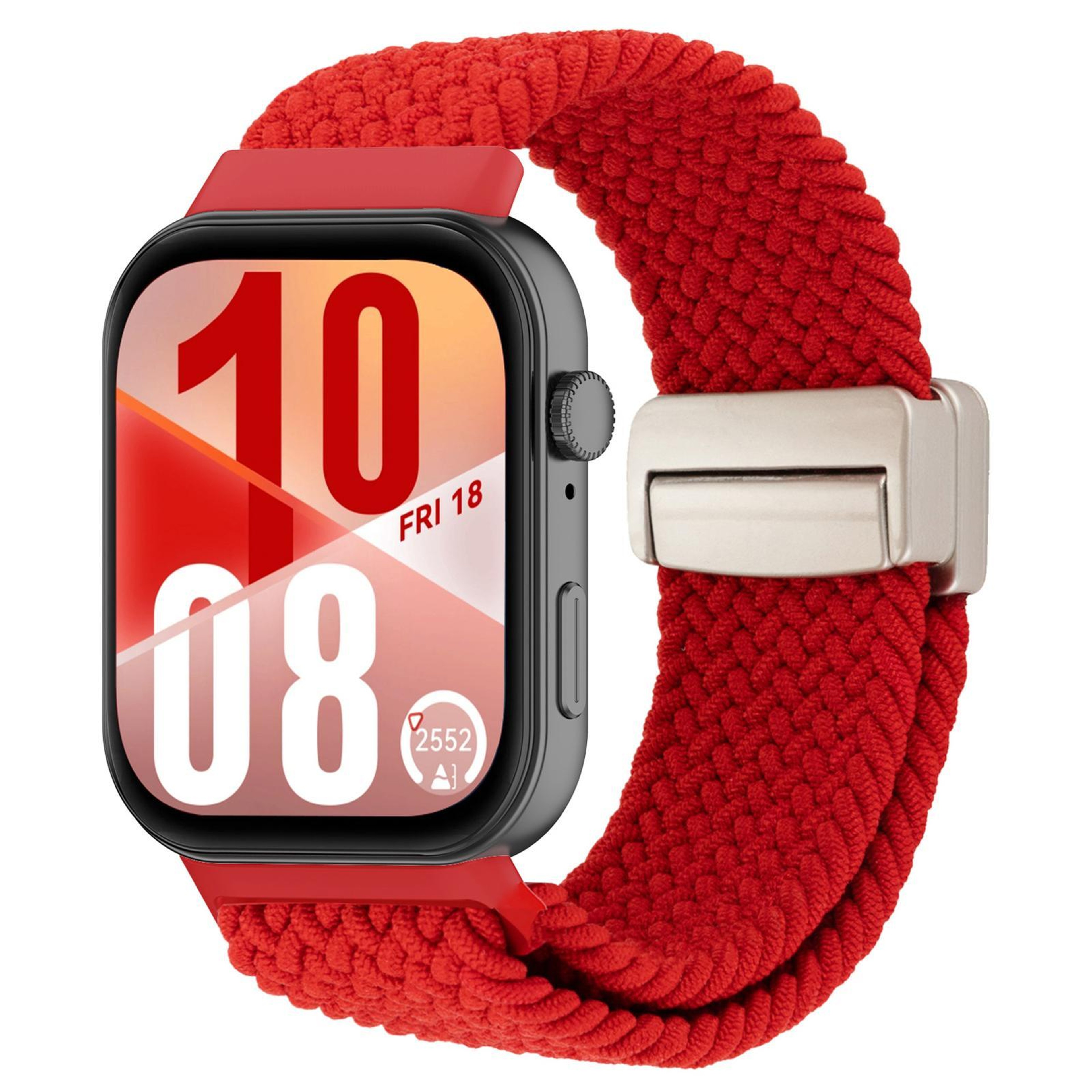 Huawei Watch Fit 5 Fit 5 Pro Fit 4 Magnetic Nylon Watch Band Breathable Adjustable Woven Strap 12