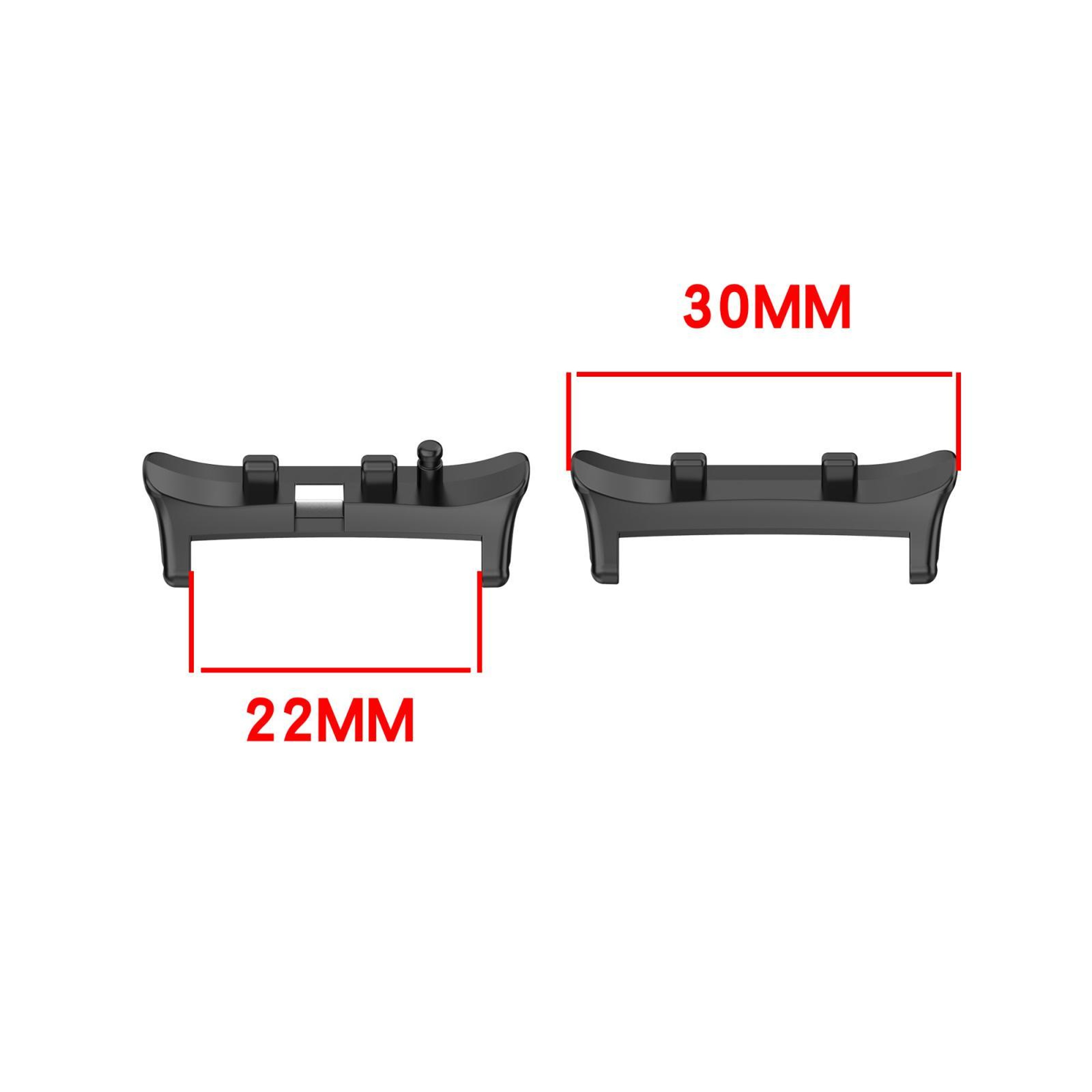 Huawei Watch D2 Metal Watch Band Connector 22mm Replacement Strap Adapter Pair – view 4
