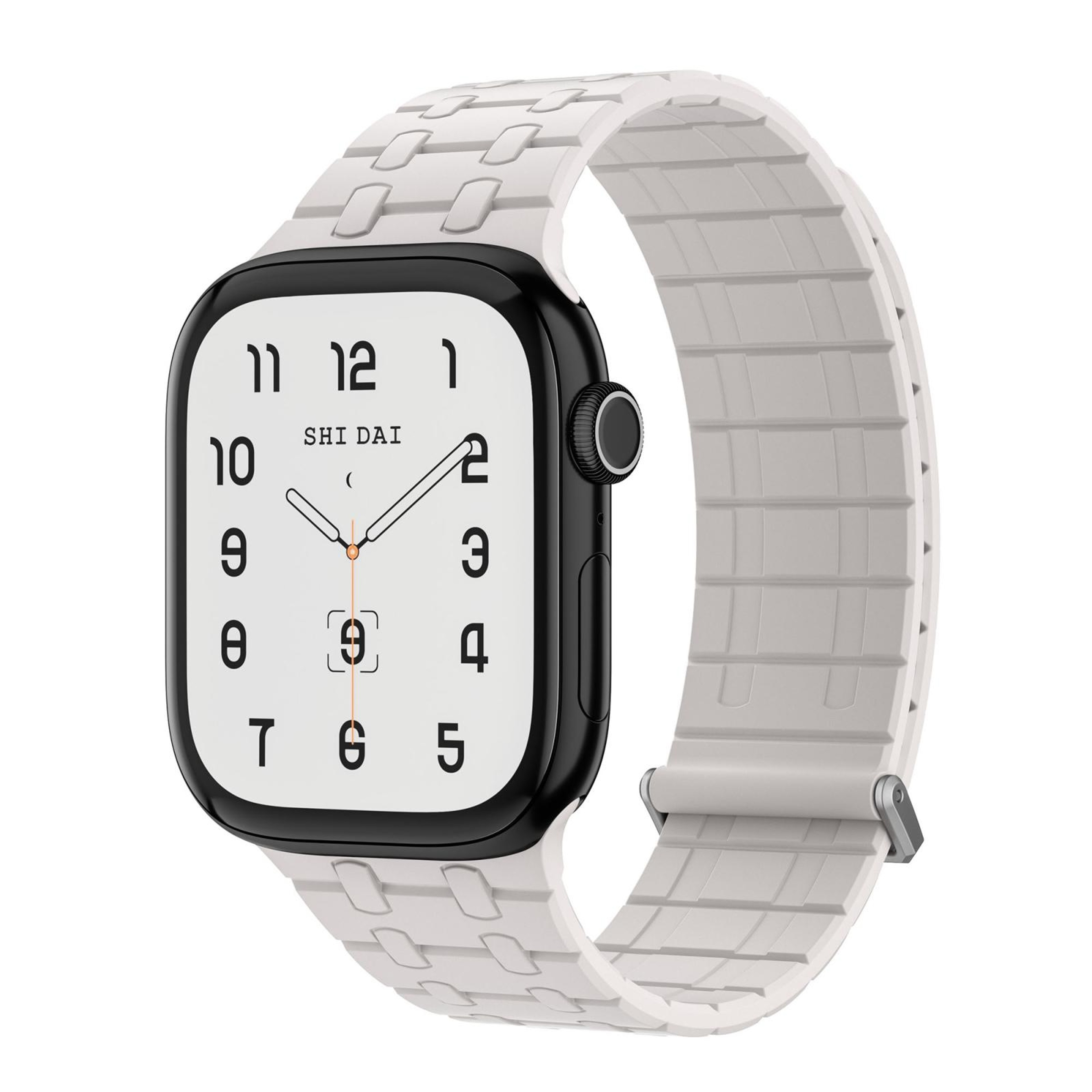 Dual Color Apple Watch Band Magnetic Silicone Strap For Apple Watch 9
