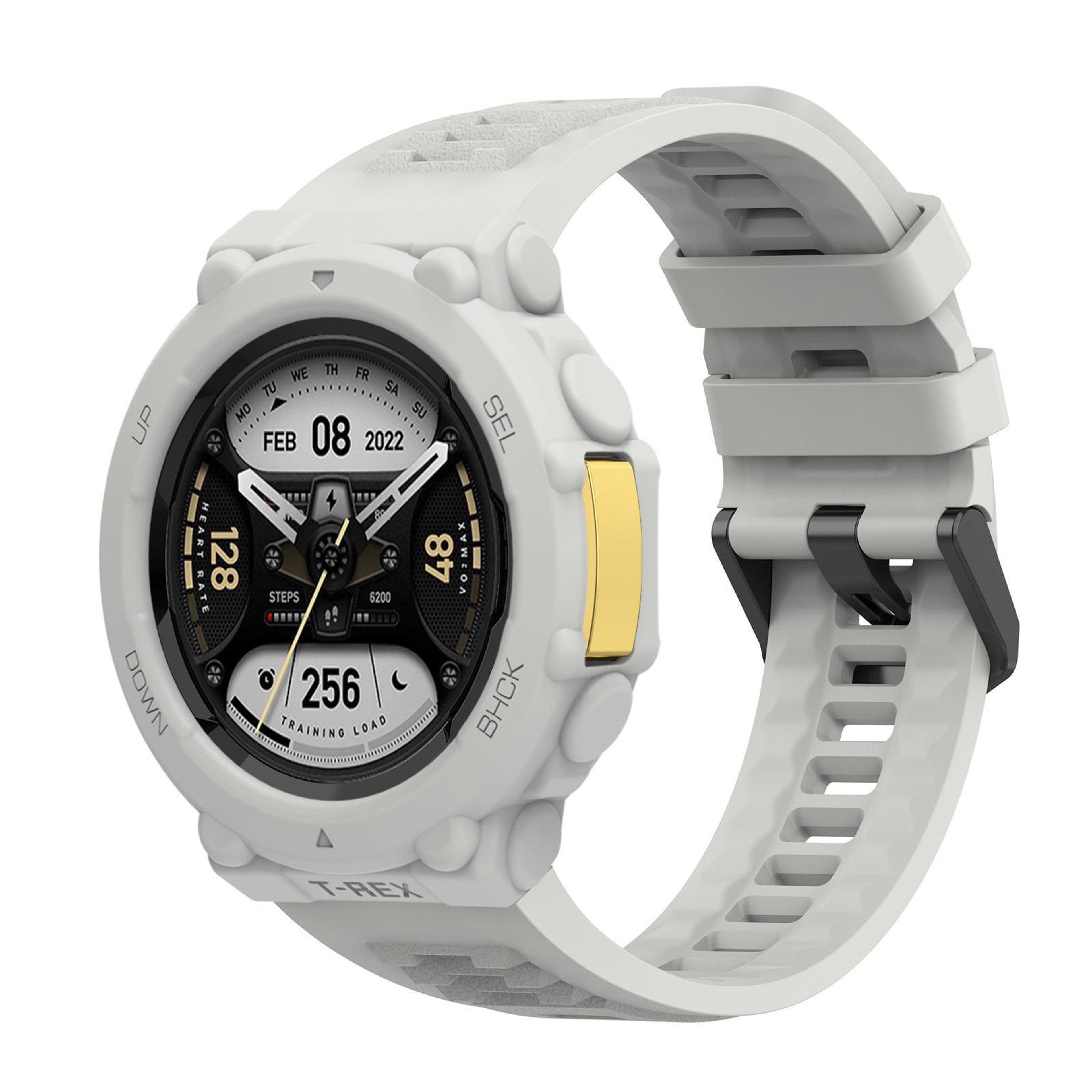 Huami Amazfit T Rex 2 Silicone Watch Band with Protective Watch Cover Sport Strap – view 6