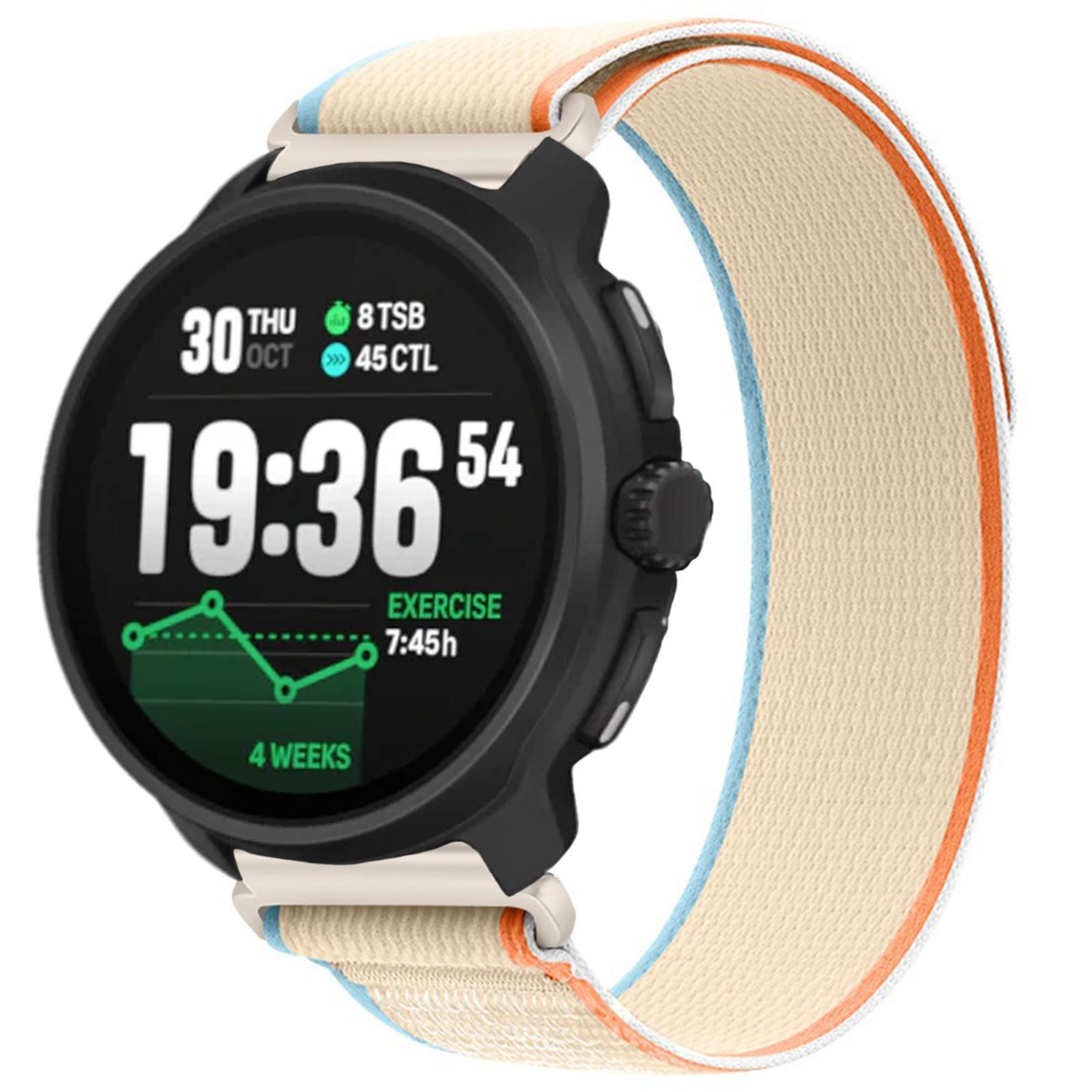 Suunto Race 2 Nylon Watch Band Wild Path Hook And Loop Adjustable Sport Strap 13