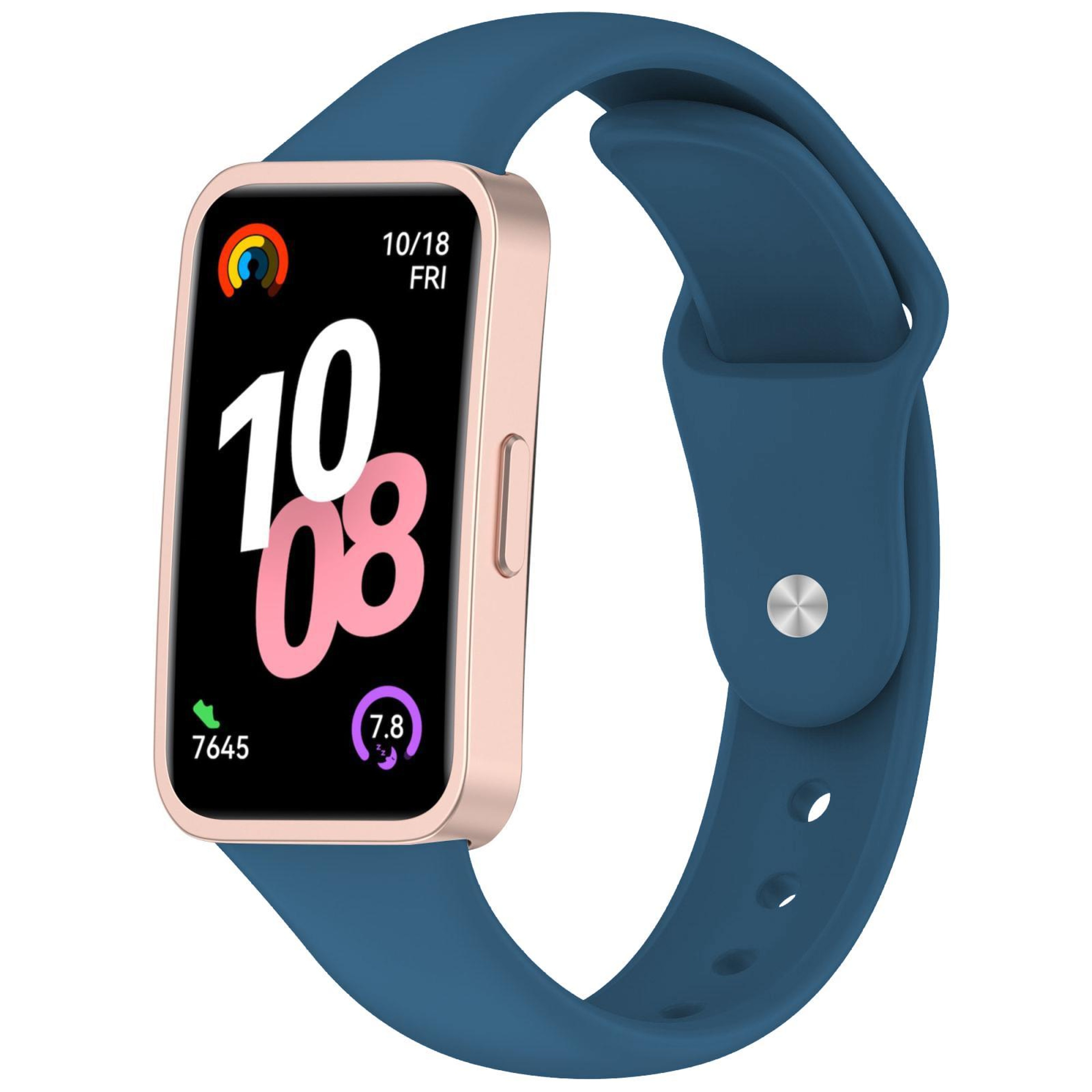 Huawei Band 10 9 8 Silicone Watch Band XDfind Reverse Buckle Adjustable Replacement Strap 8