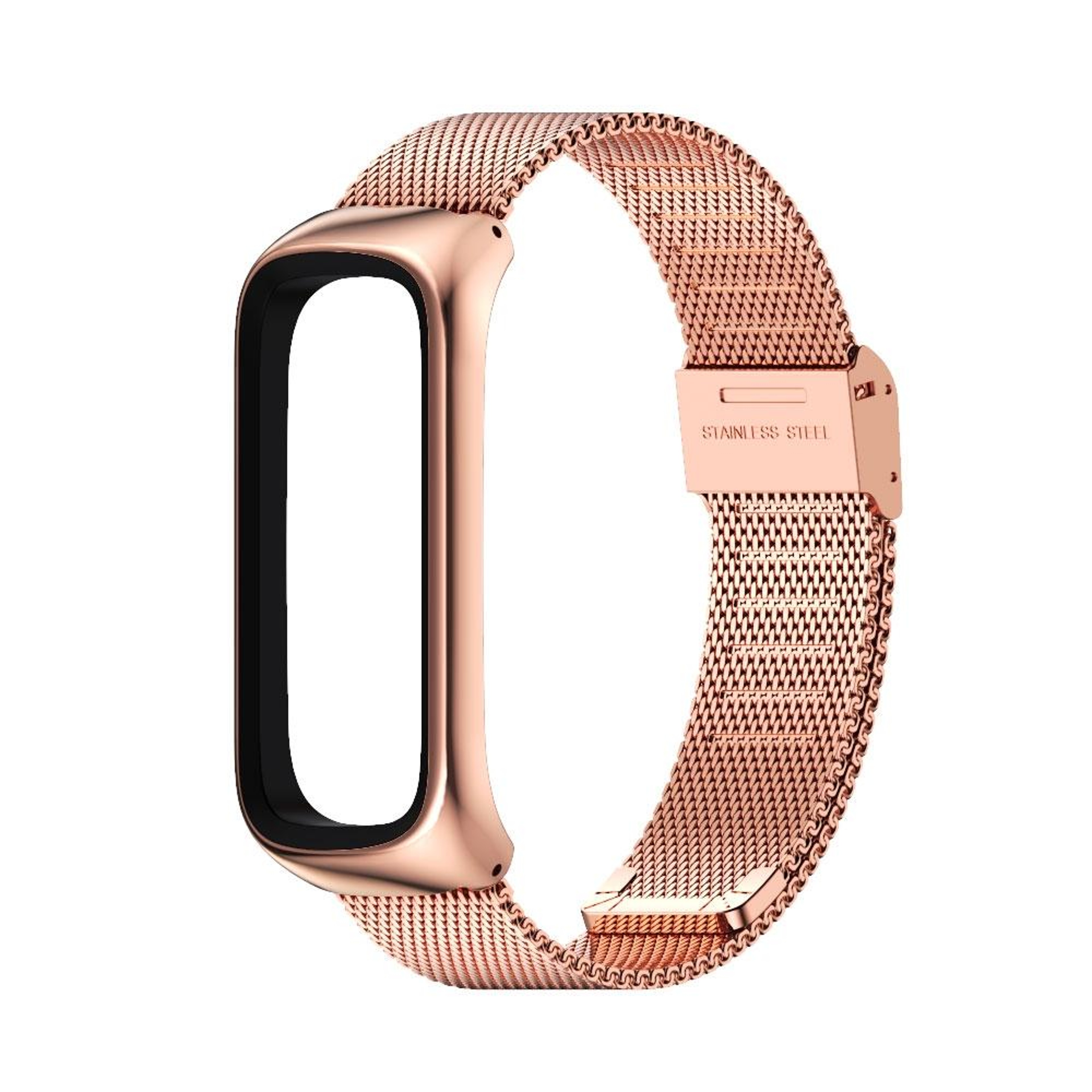 MIJOBS Samsung Galaxy Fit 2 Watch Band Stainless Steel Milanese Magnetic Replacement Strap 2