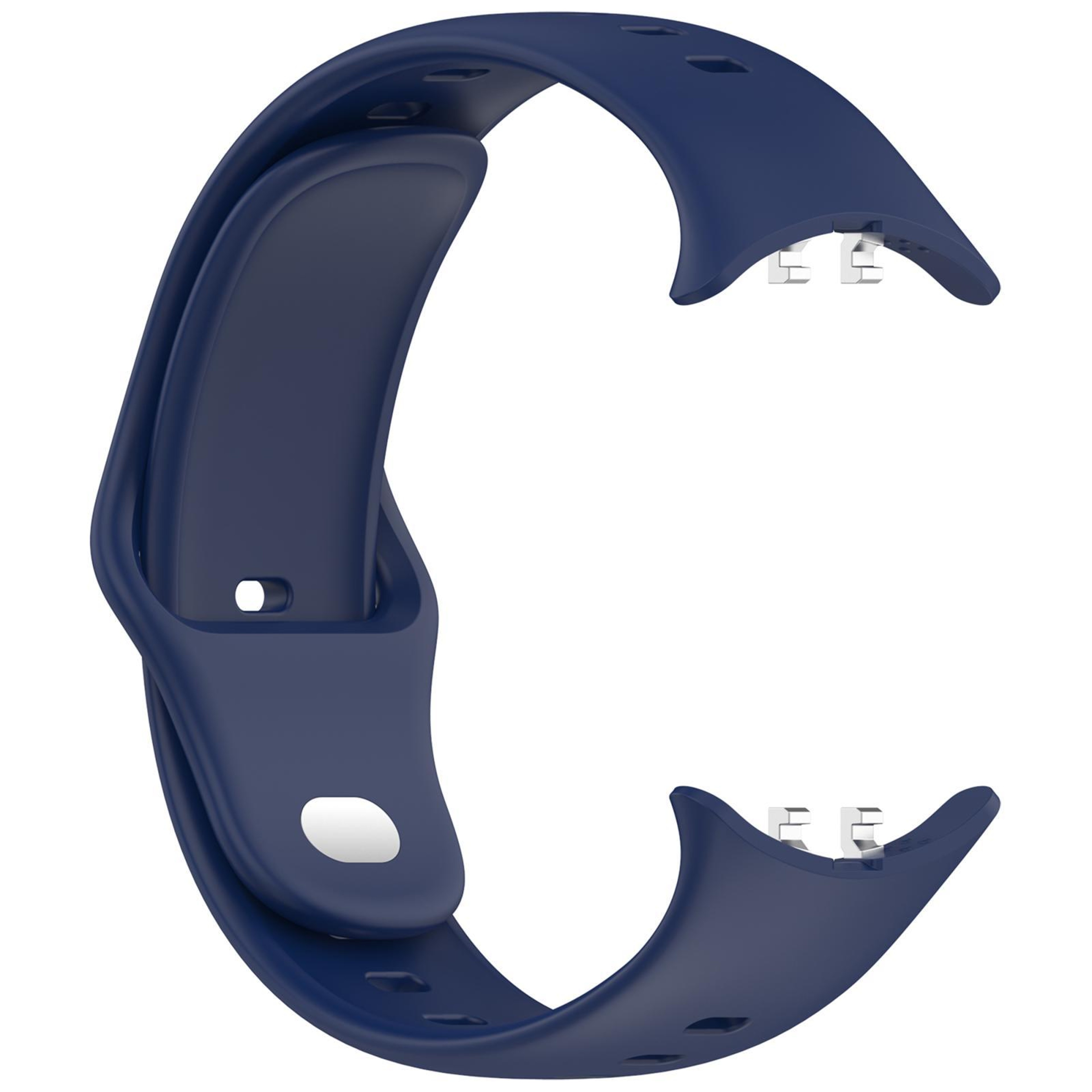 Vivo Watch 5 Silicone Watch Band Soft Adjustable Reverse Buckle Replacement Strap 7