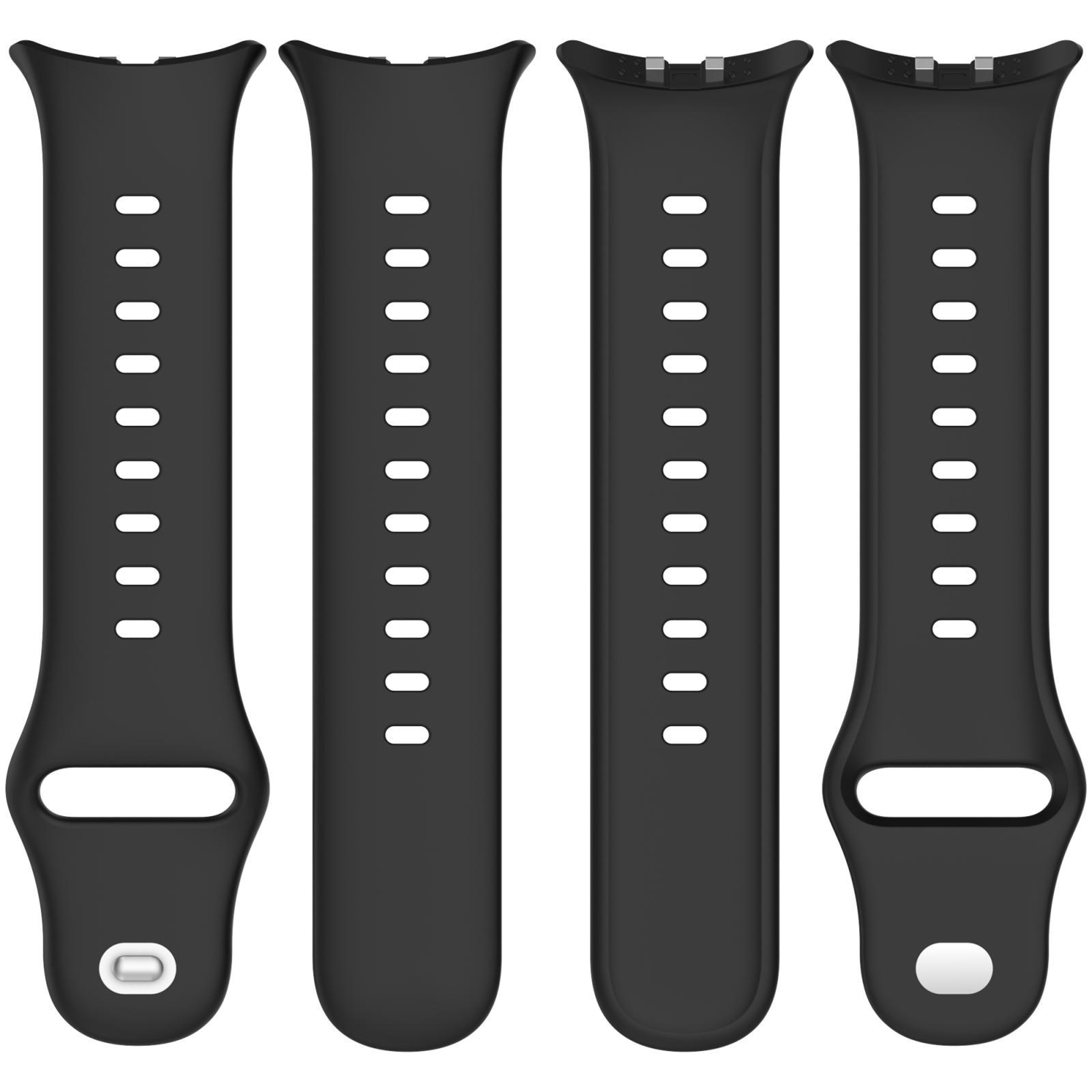 Vivo Watch 5 Silicone Watch Band Soft Adjustable Reverse Buckle Replacement Strap 12