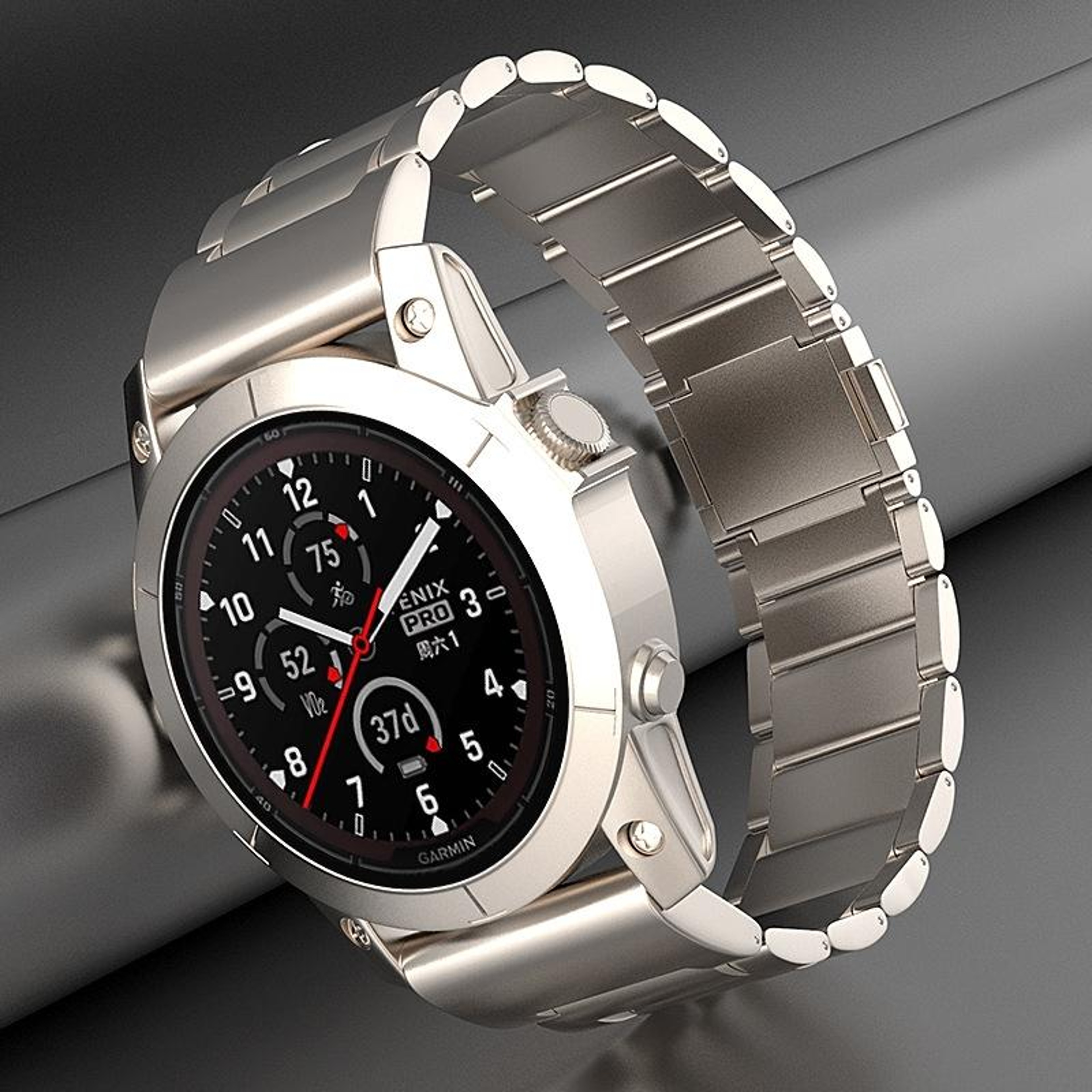 Garmin Fenix 7X Tactix 7 Pro Titanium Watch Band 26mm Quick Release Magnetic Strap 7