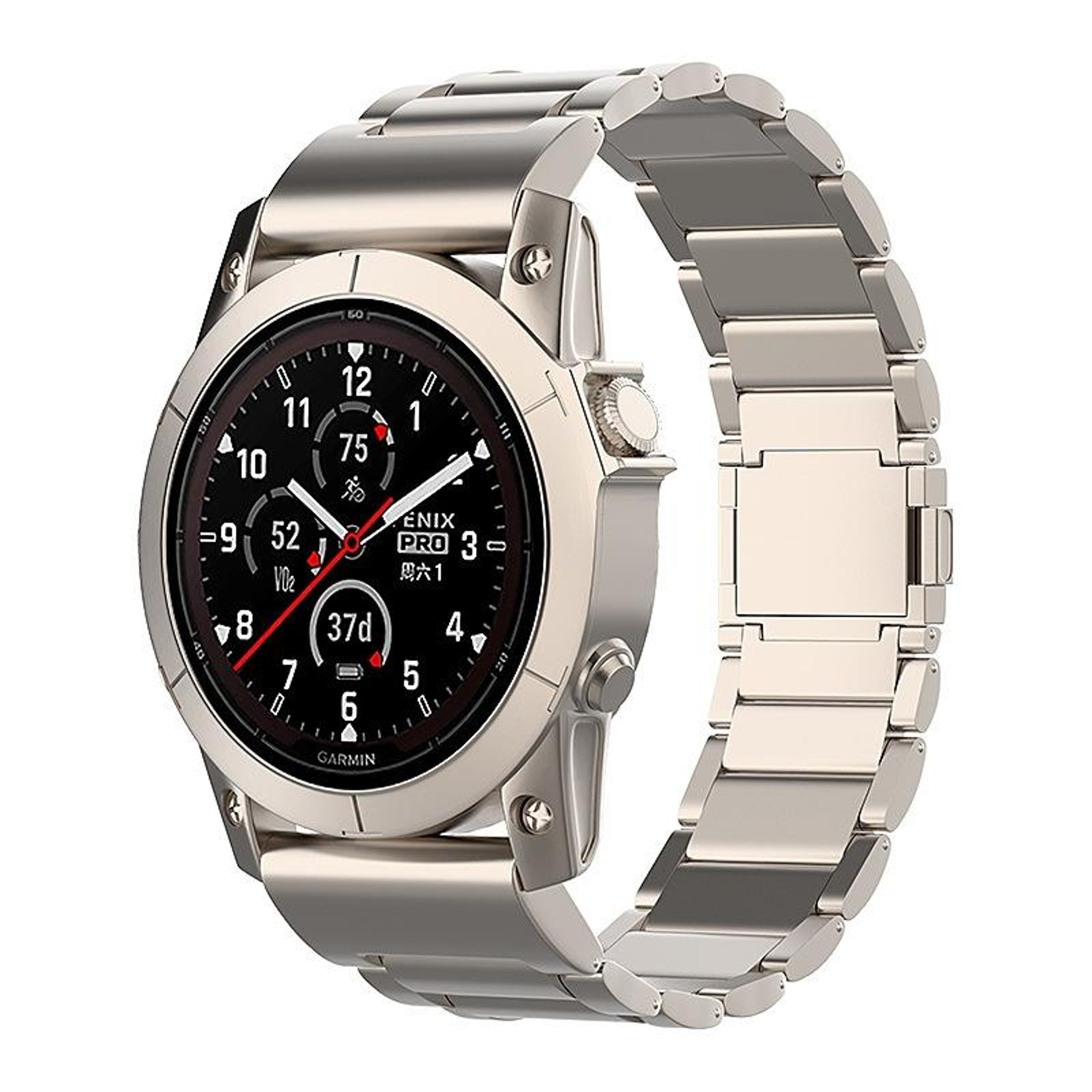 Garmin Fenix 7X Tactix 7 Pro Titanium Watch Band 26mm Quick Release Magnetic Strap 4